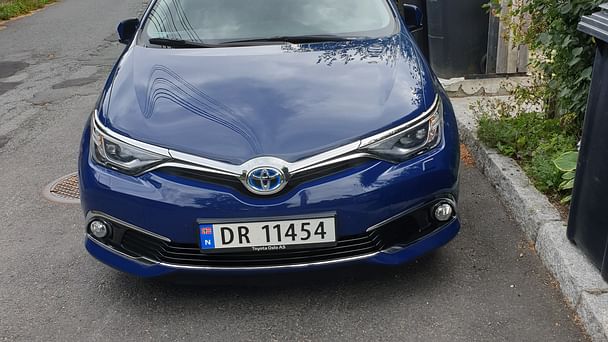 Toyota Auris, 2016, Blyfri / Elektrisk (hybrid), automatisk