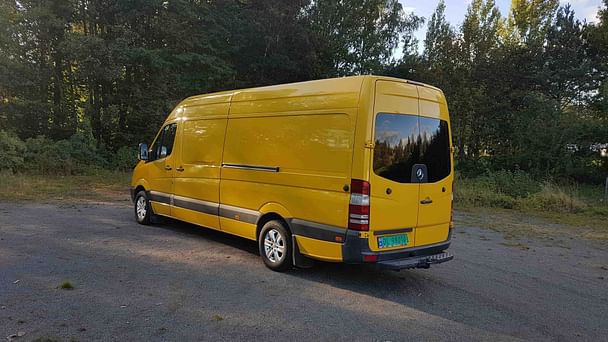 Mercedes Sprinter med Vinterdekk