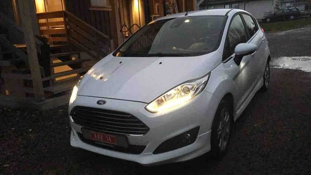 Ford Fiesta med Vinterdekk