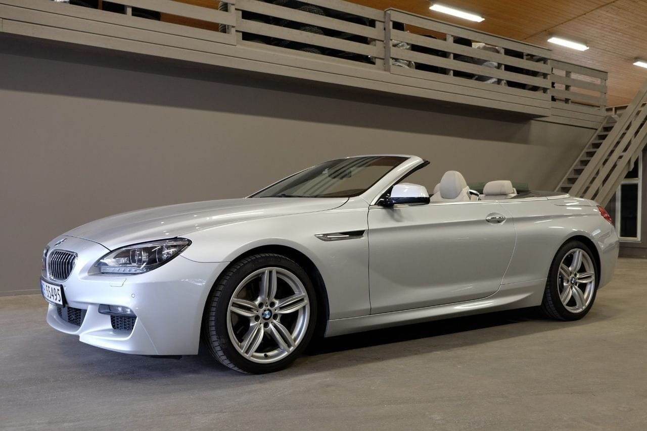 BMW 6-Serie 640d xDrive Cabriolet 3.0 Diesel  X Drive med GPS