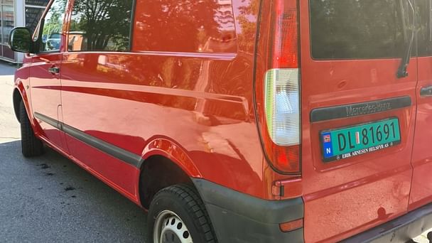 Mercedes Vito Mixto med Vinterdekk
