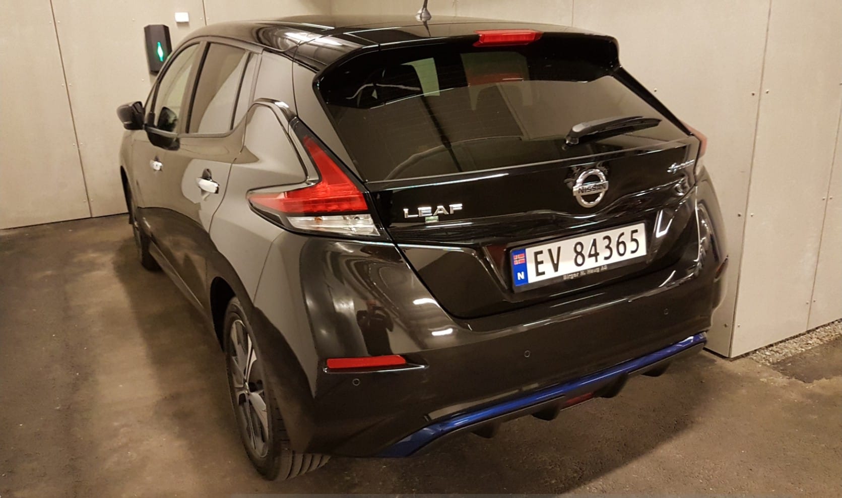 Nissan Leaf avec GPS