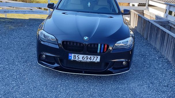 BMW 5-Serie med Vinterdekk