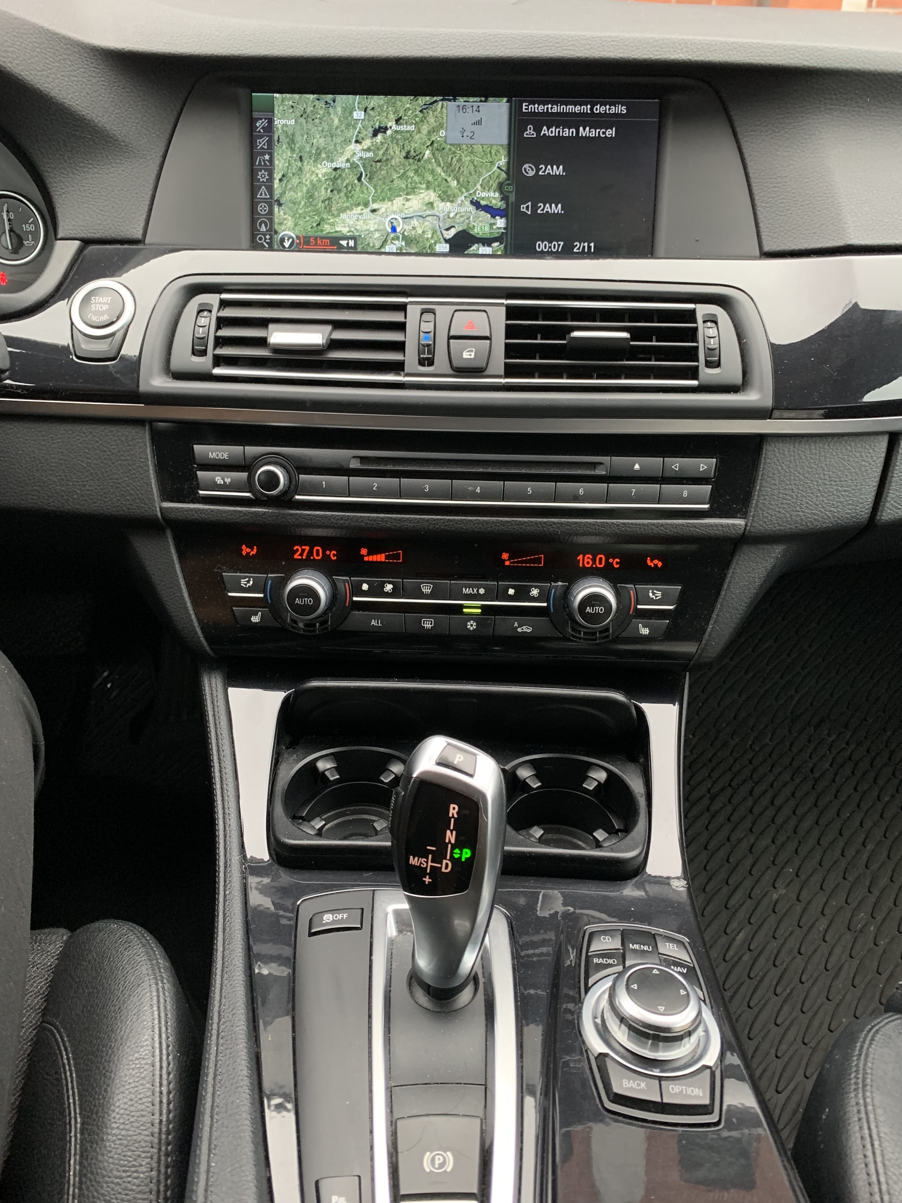 BMW 5-Serie 211 HK Automatic Efficient Dynamicw F10 med Tilhengerfeste