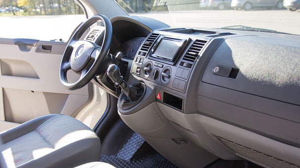 Volkswagen Transporter med Vinterdekk