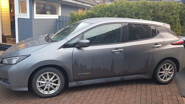 Nissan Leaf med GPS