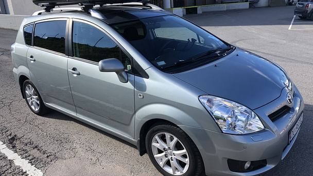 Toyota Corolla Verso, 2008, Bensin, automatisk, 7 seter