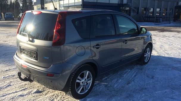 Nissan Note med Vinterdekk
