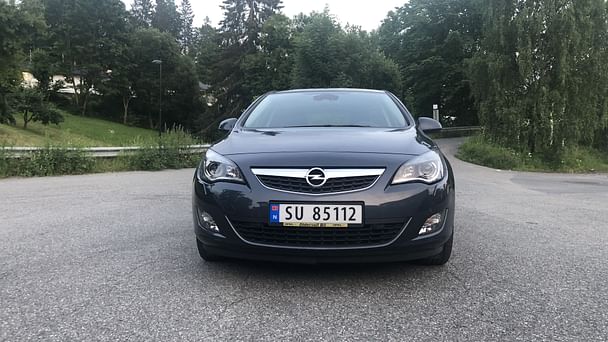 Opel Astra med Lydinngang