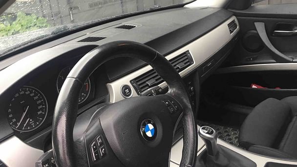 BMW 3-Serie med Vinterdekk