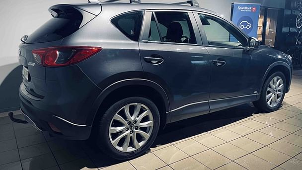 Mazda CX-5 med Sykkelstativ