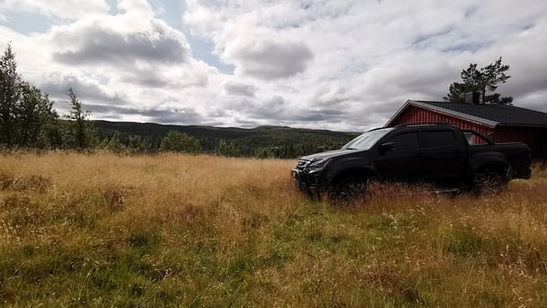 Isuzu D-Max med GPS