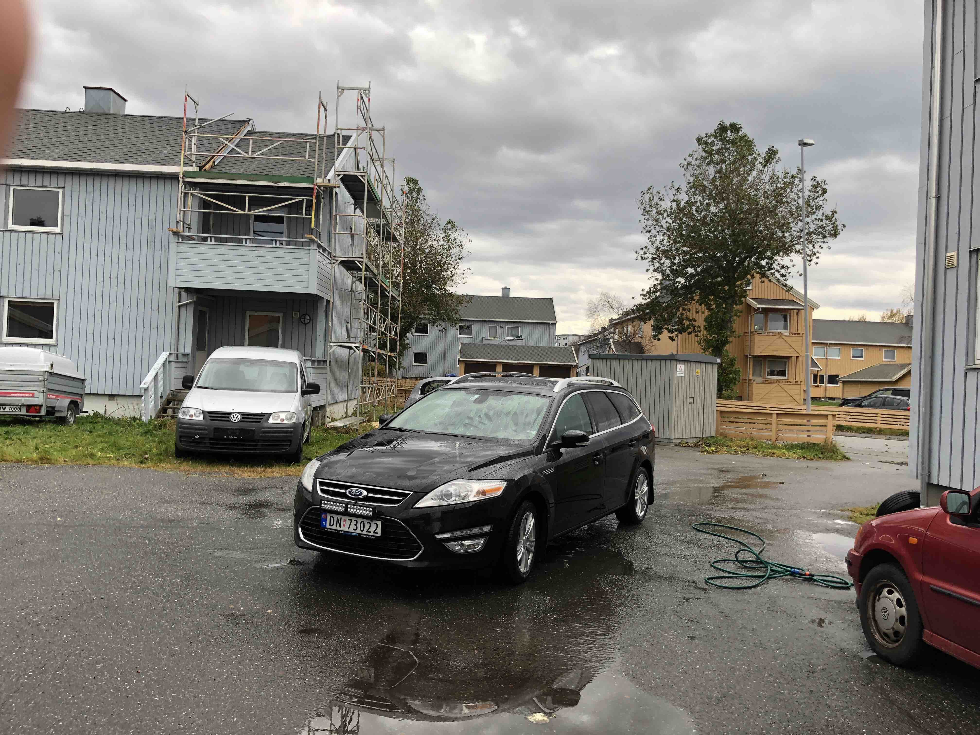 Ford Mondeo SW med Sykkelstativ