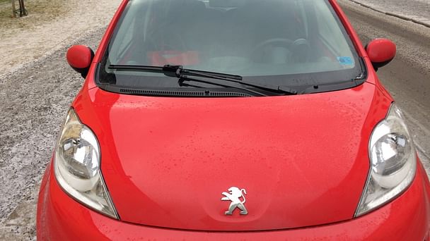 Peugeot 107 med Vinterdekk