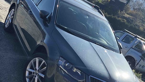 Skoda Octavia Combi med Vinterdekk
