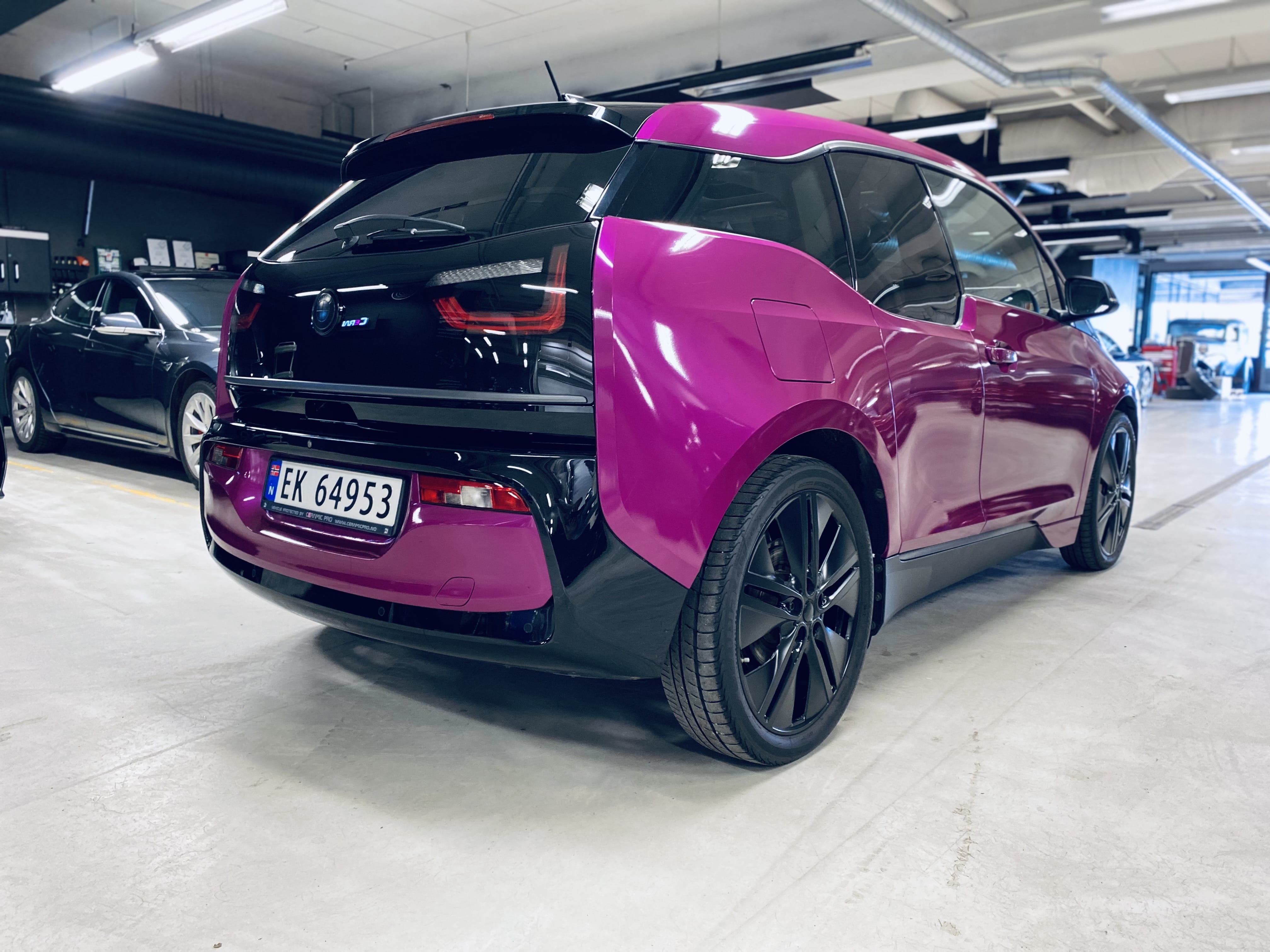 BMW i3 with Snow tires