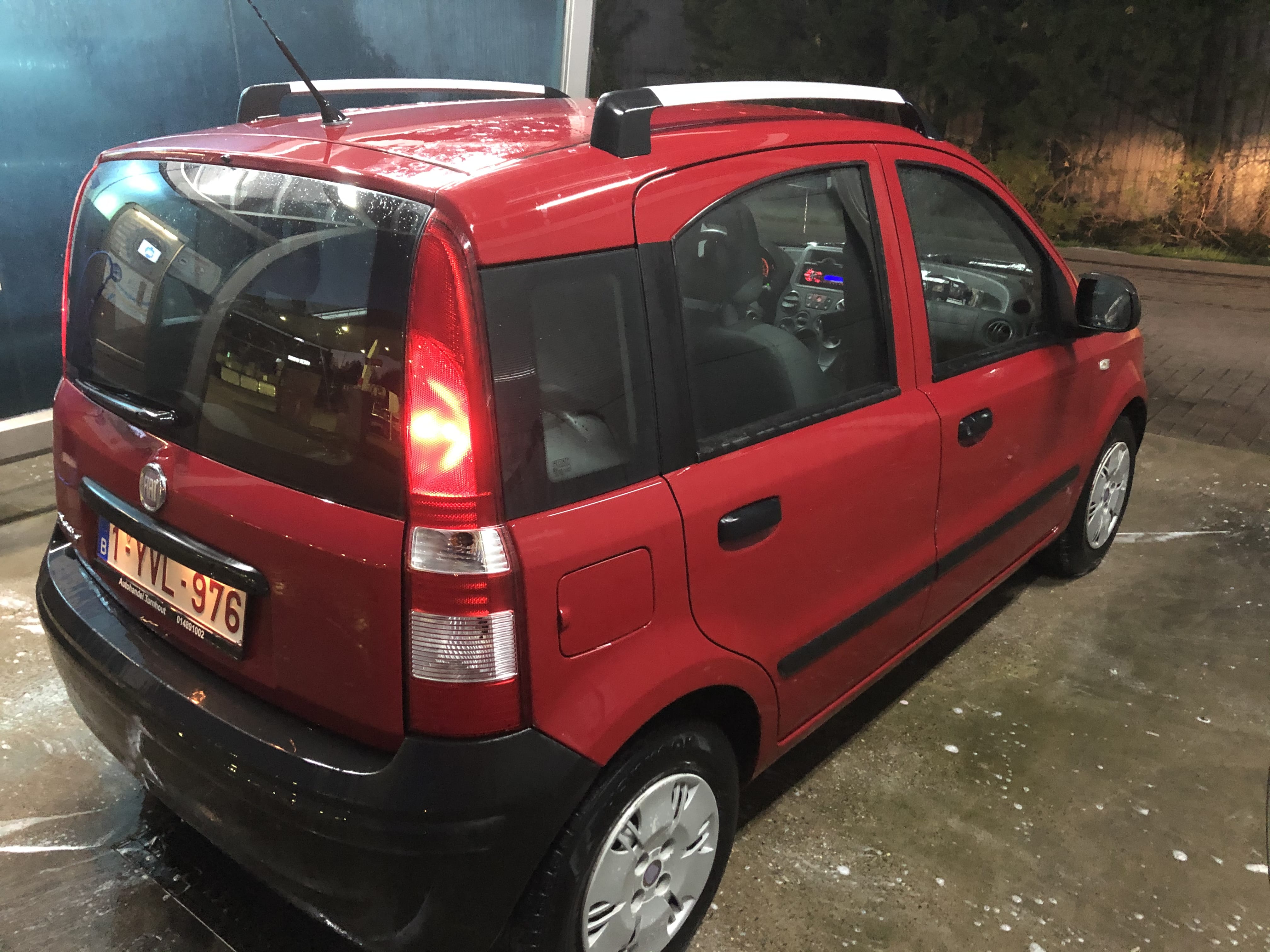 Fiat Panda avec Siège bébé