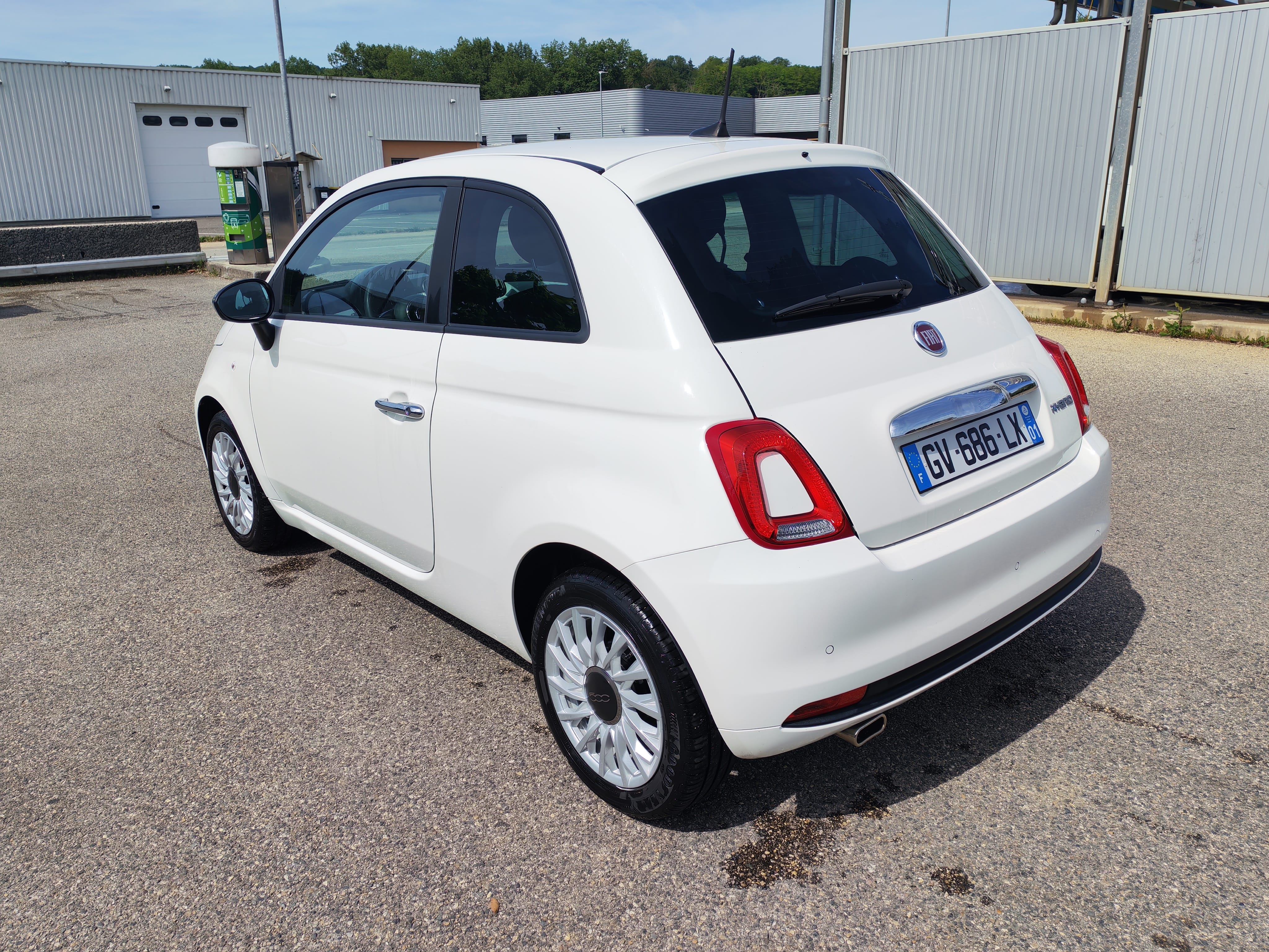 Fiat 500 avec GPS