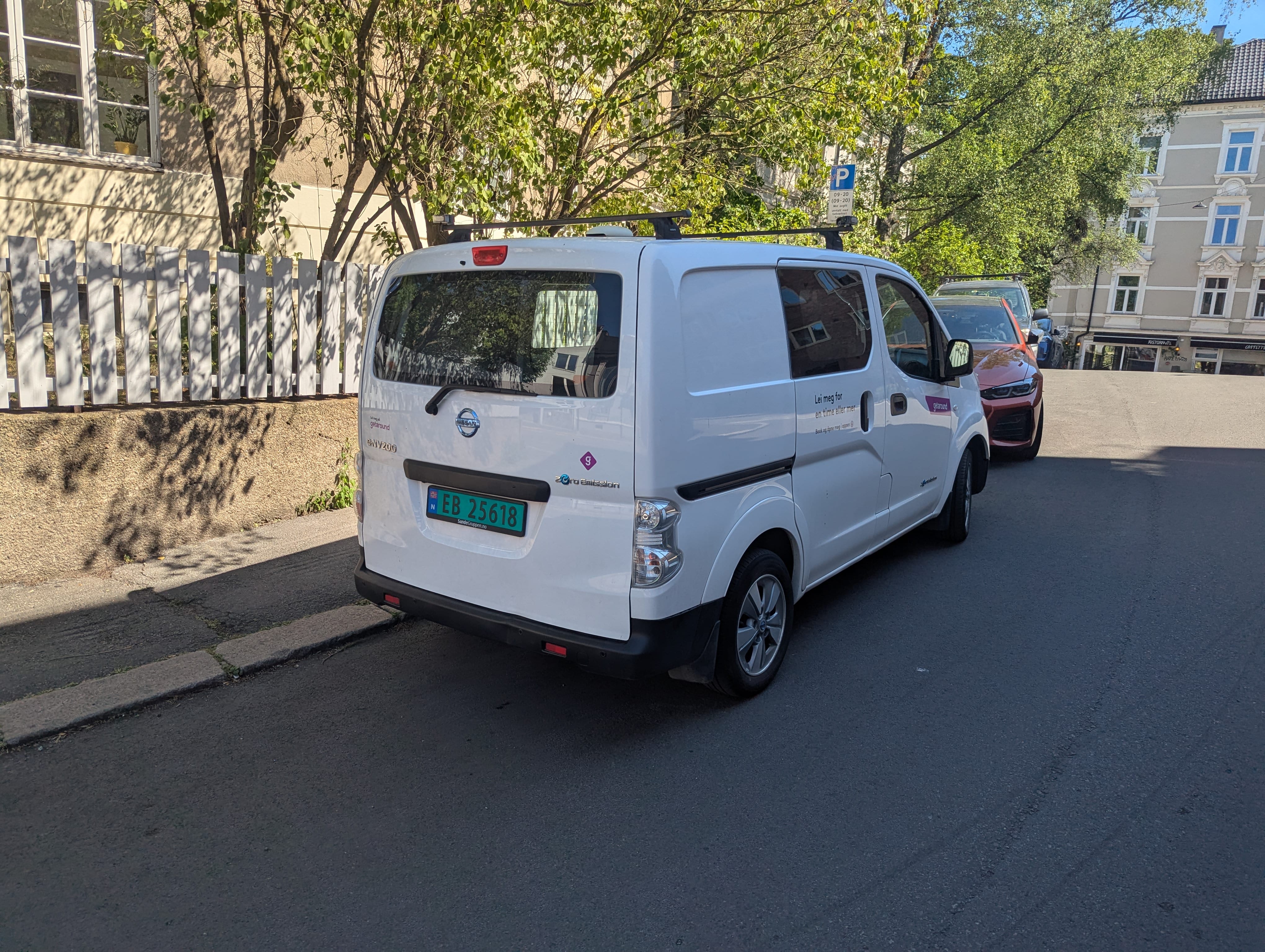 Nissan e-NV200 Varebil med Aircondition
