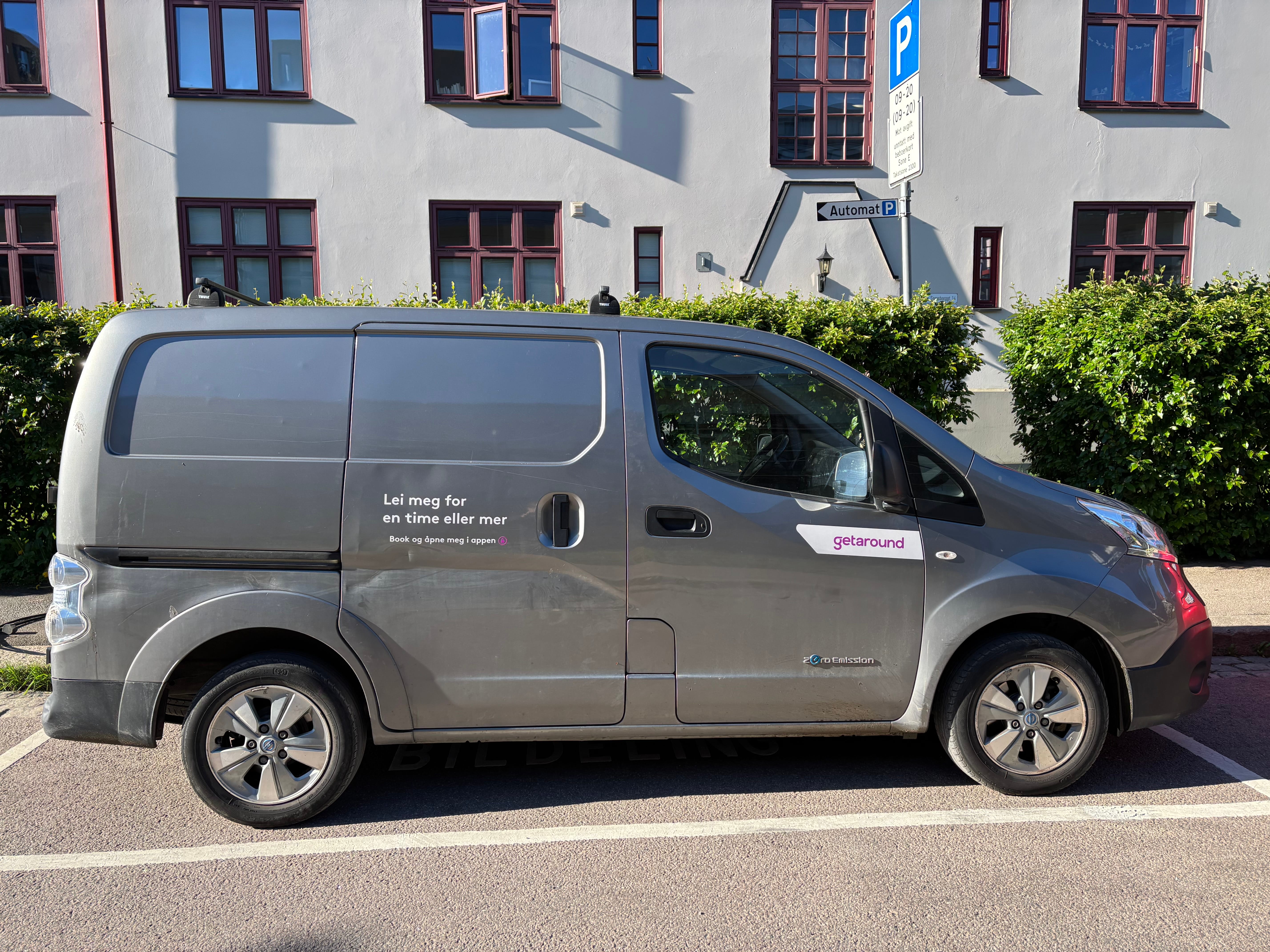 Nissan e-NV200 Varebil 2 - 40kWh (200-230km rekkevidde).. mit Klimaanlage