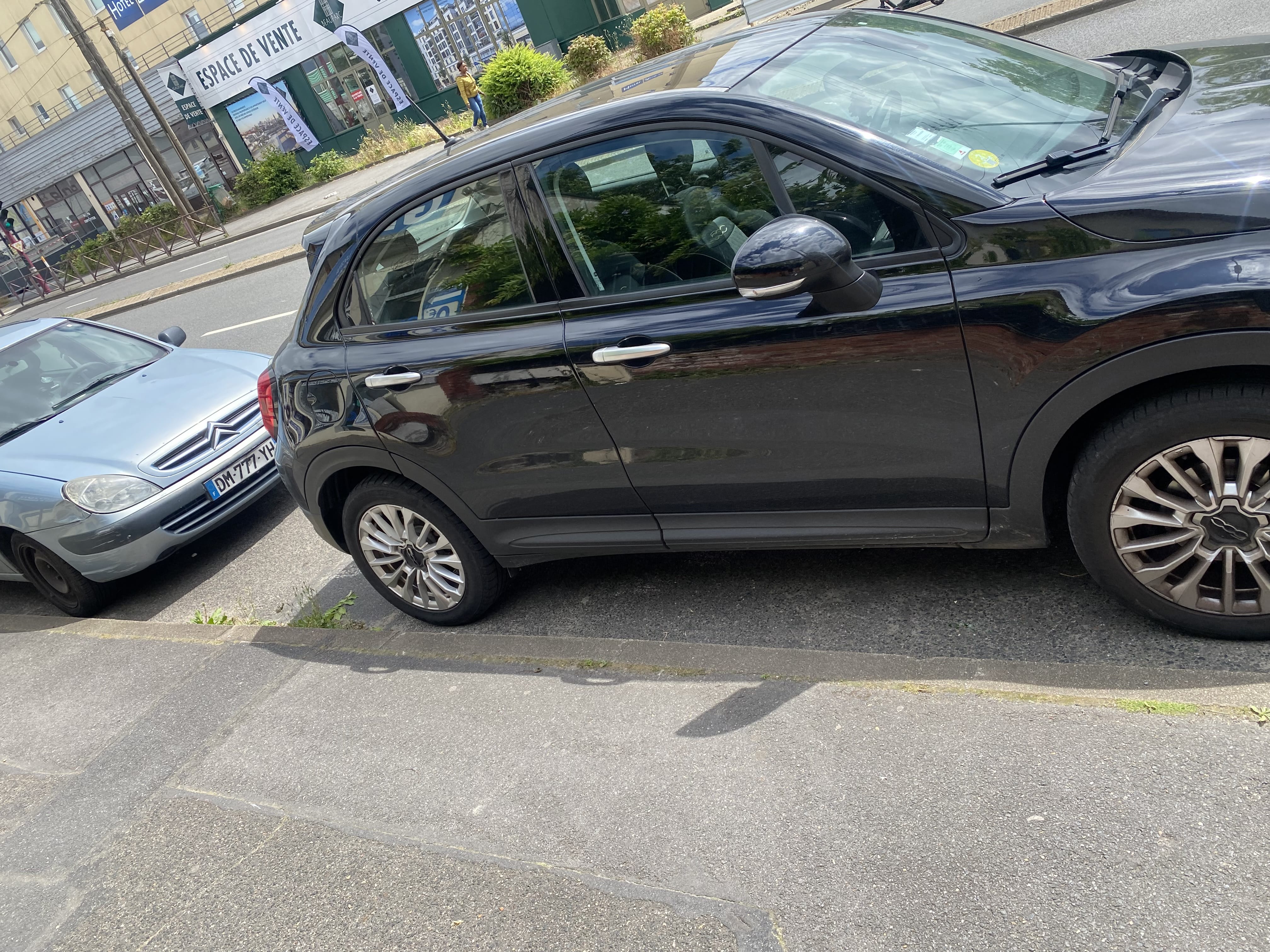 Fiat 500 X avec GPS