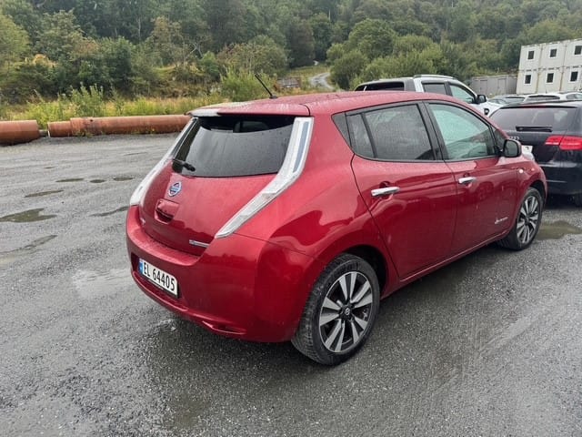 Nissan Leaf avec GPS