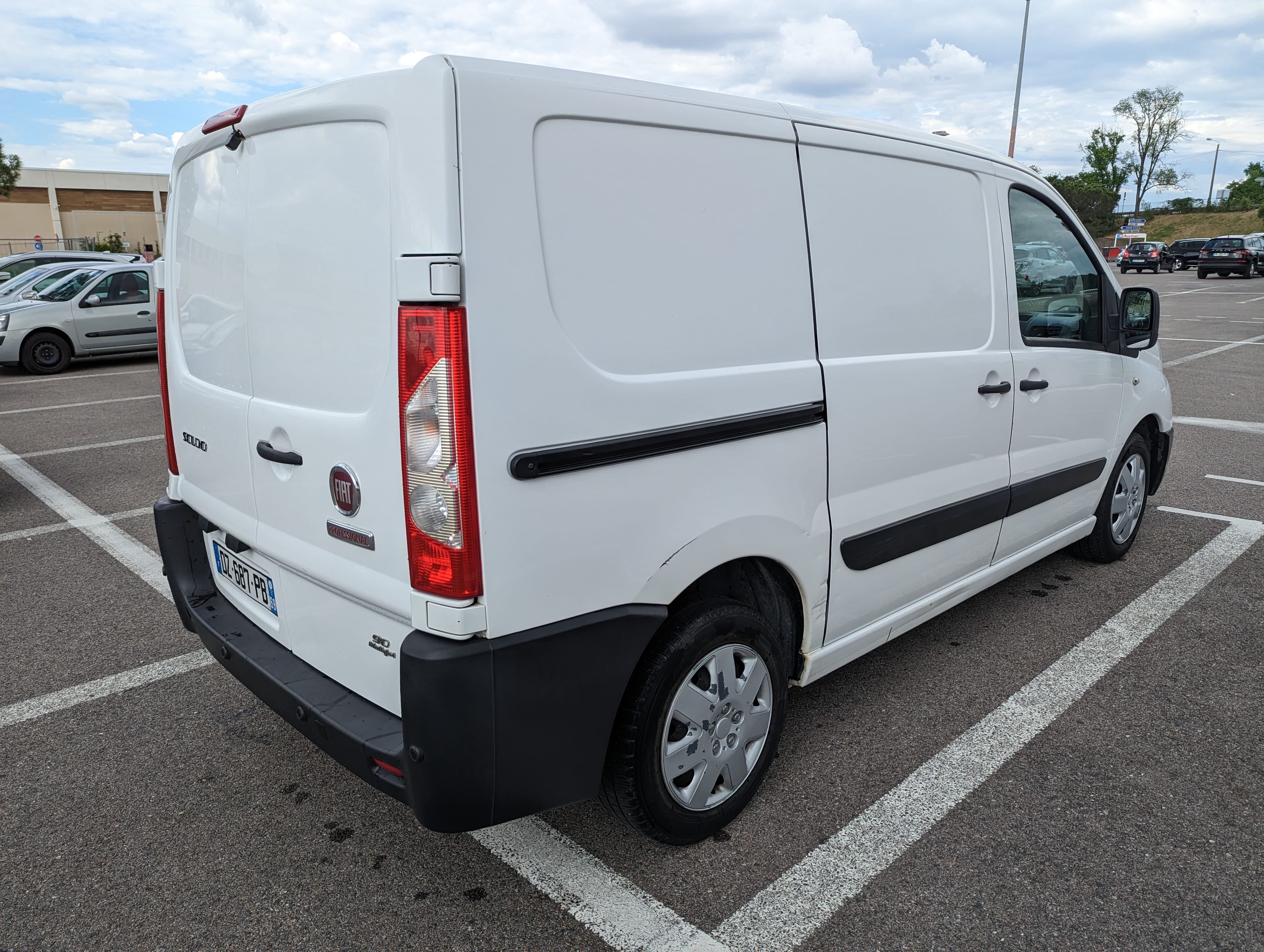 Fiat Scudo Pack Confort Clim - 2.2mx1.6mx1.4m utile - déménagement - garage - déchetterie ready avec Dashcam
