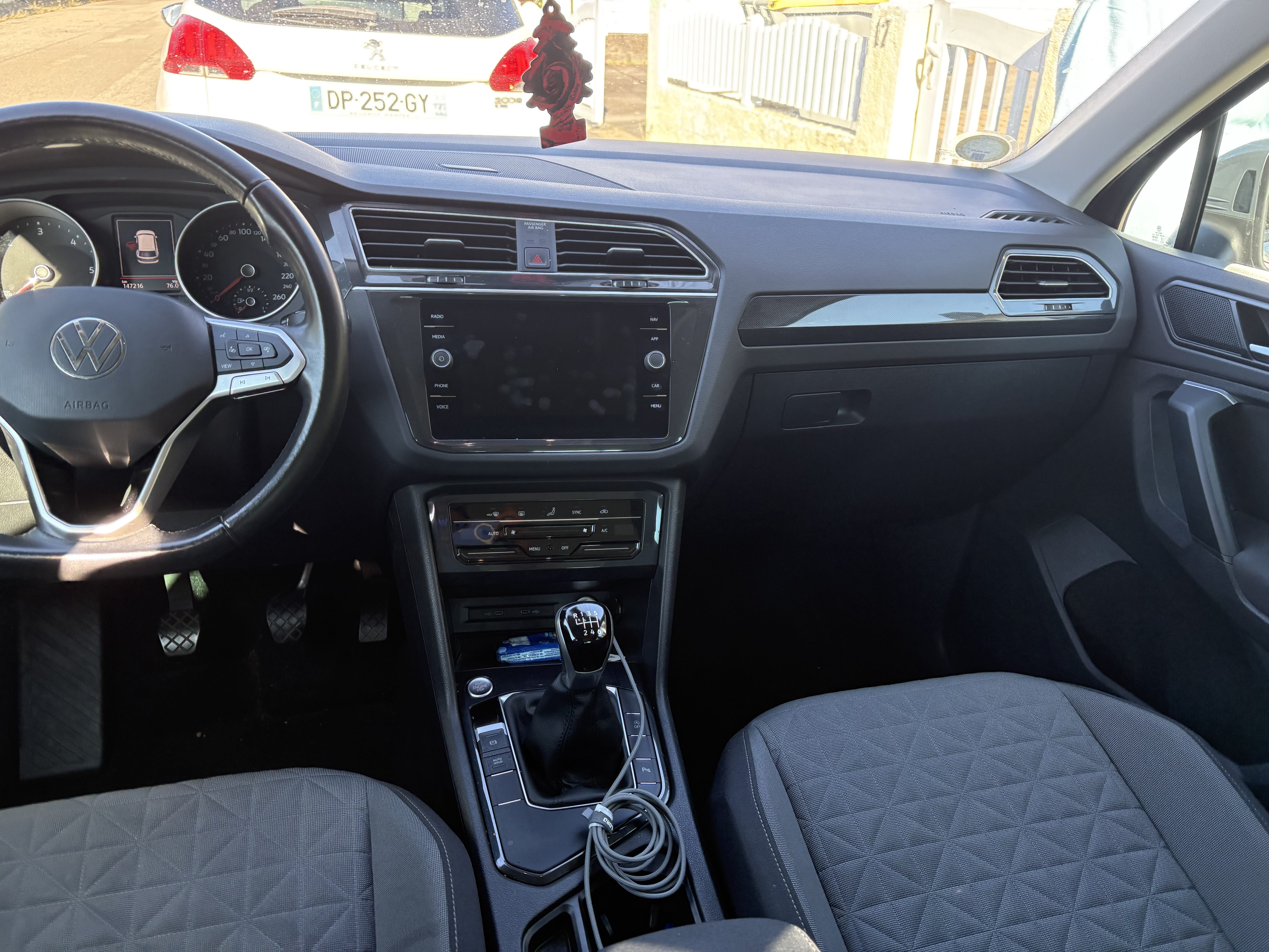 Volkswagen Tiguan avec Apple CarPlay