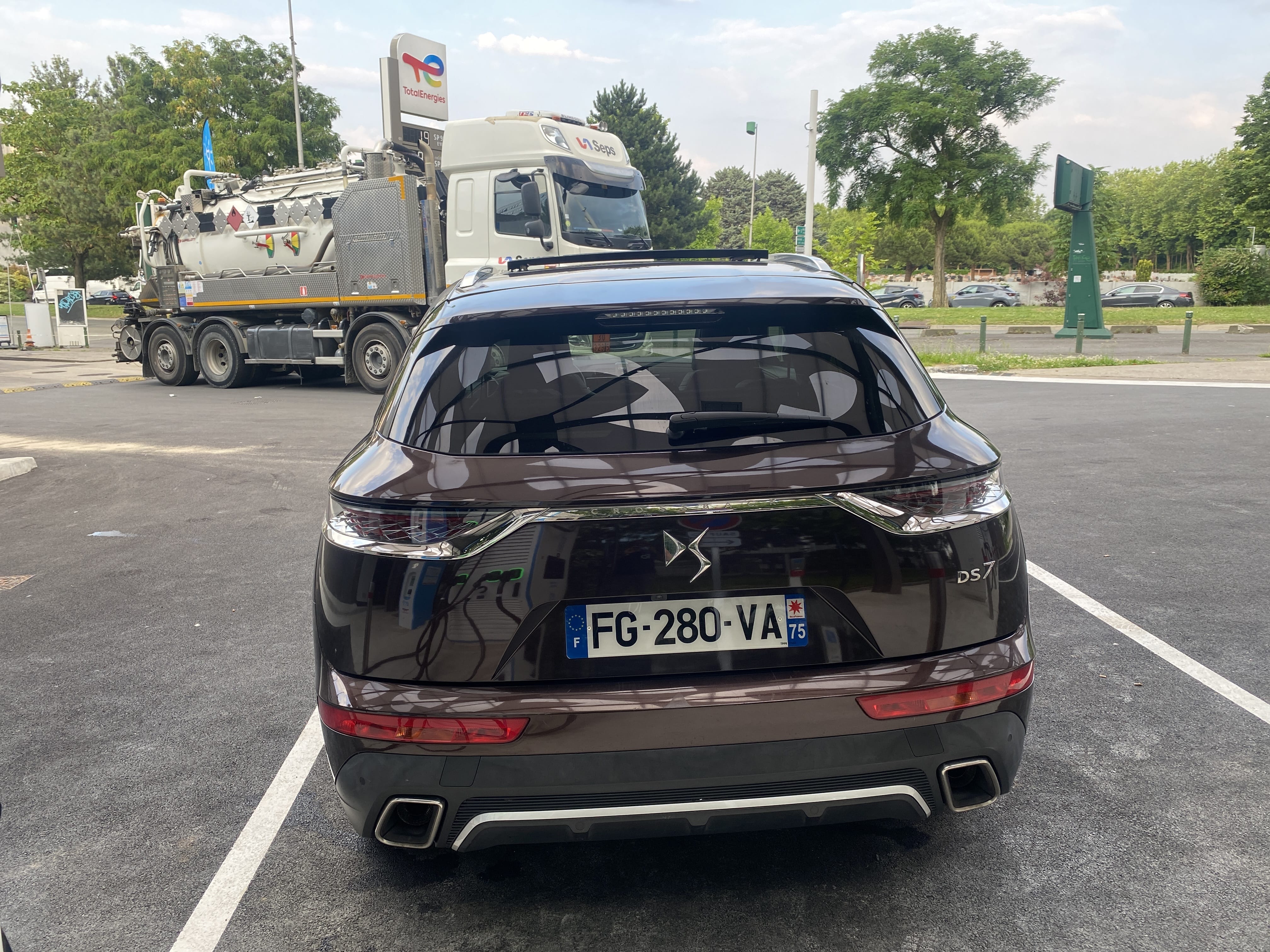 DS 7 avec GPS