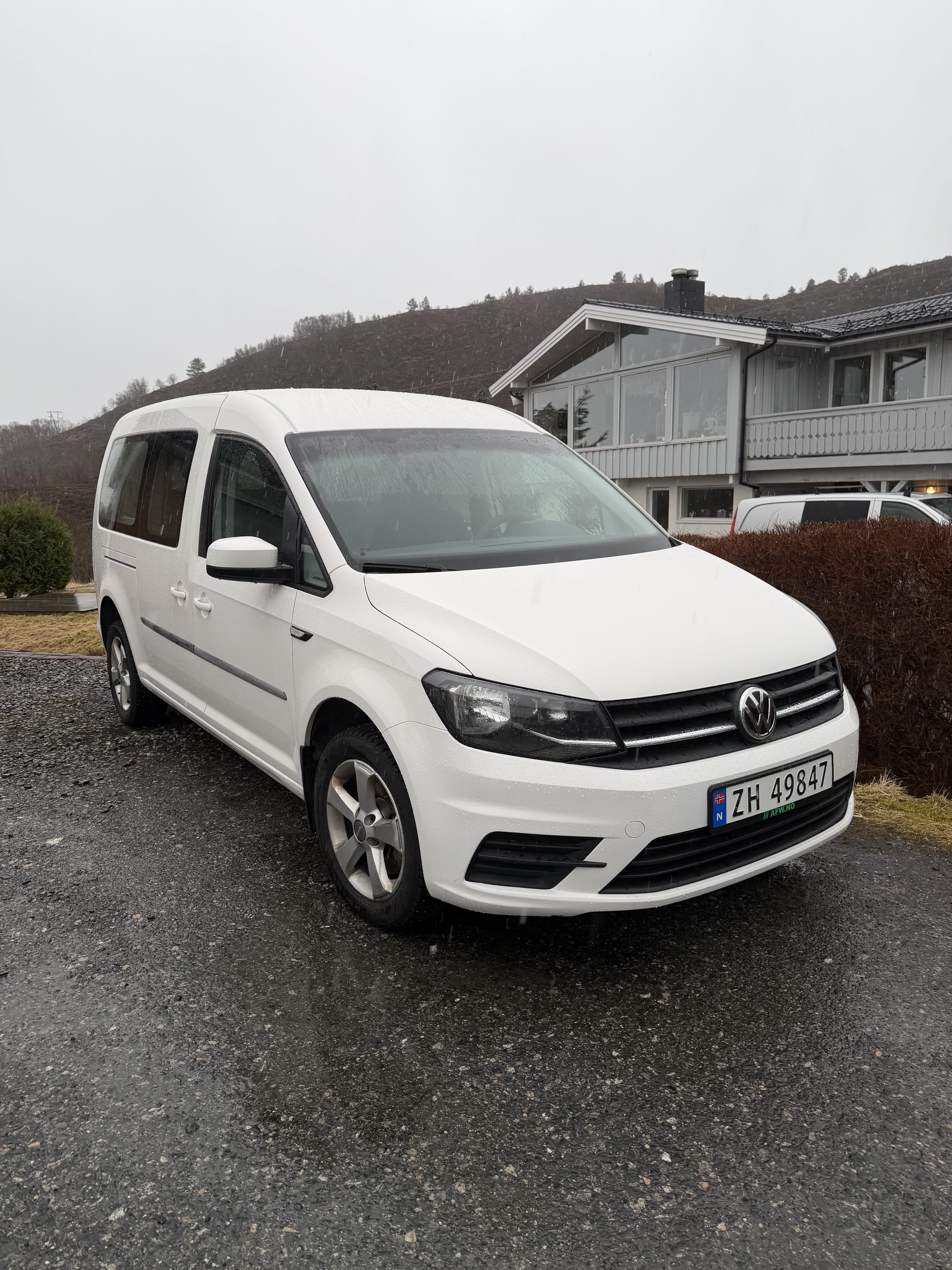 Volkswagen Caddy Maxi, 2017, Blyfri 95, automatisk, 7 seter