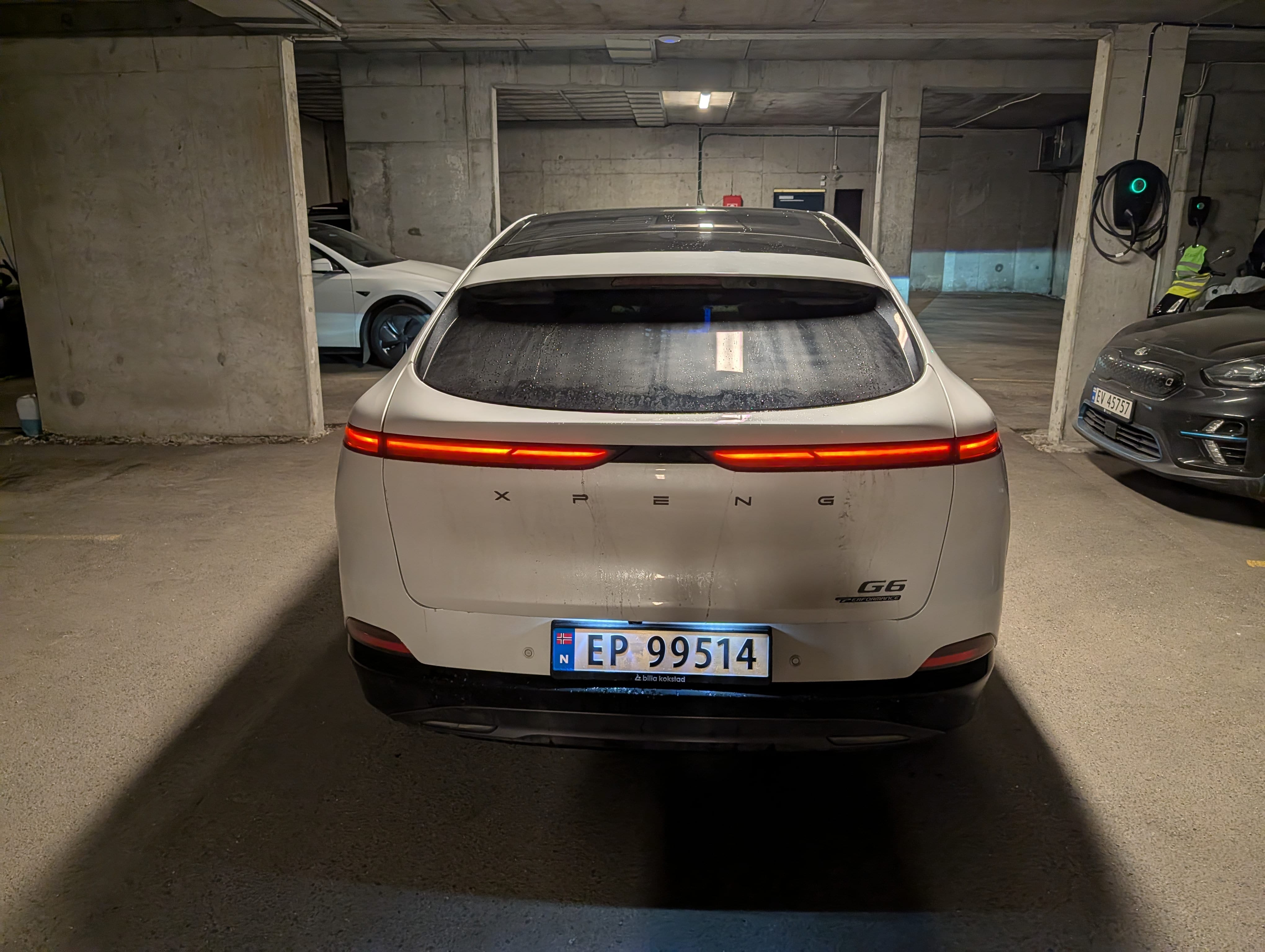 Xpeng G6 med Apple CarPlay