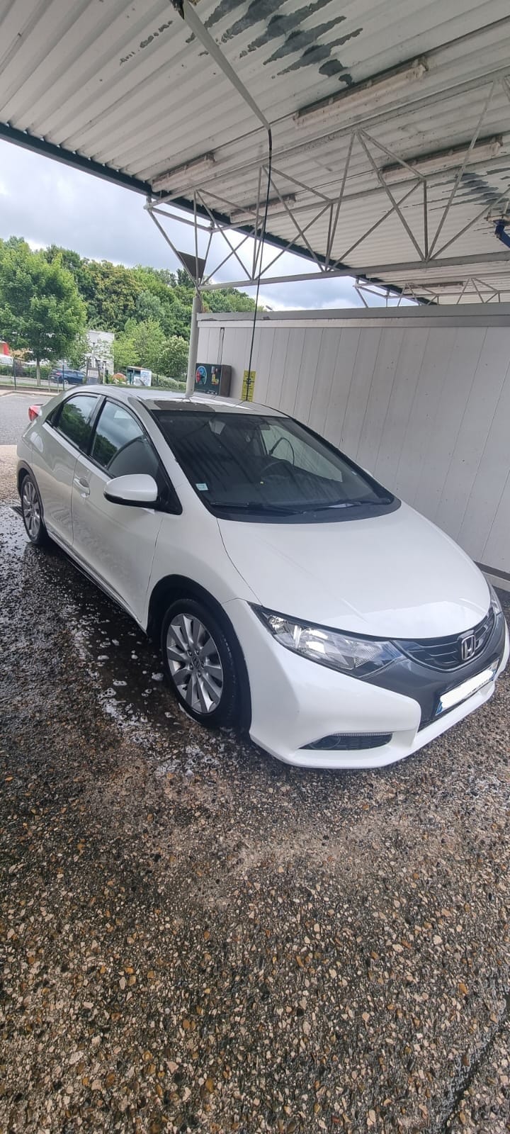 Honda Civic avec Siège bébé