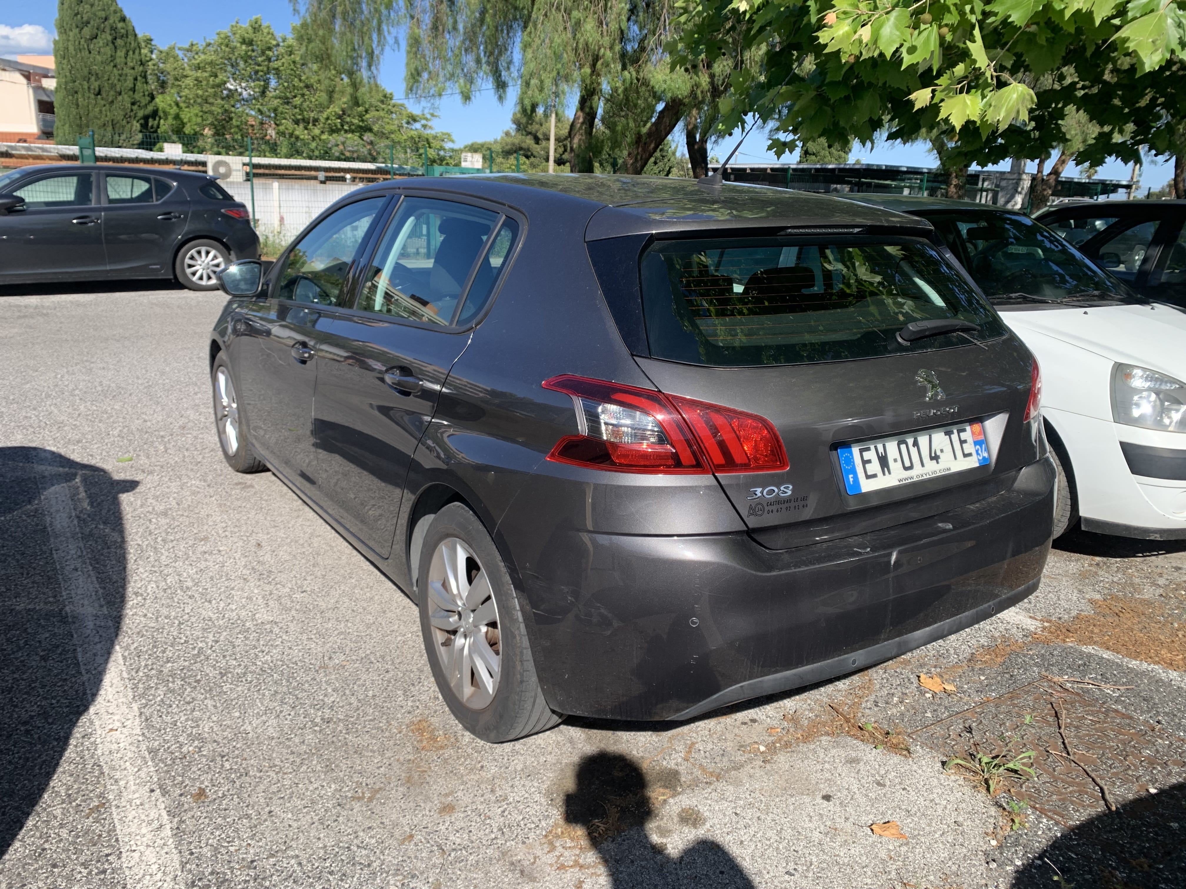 Peugeot 308 avec Caméra de recul