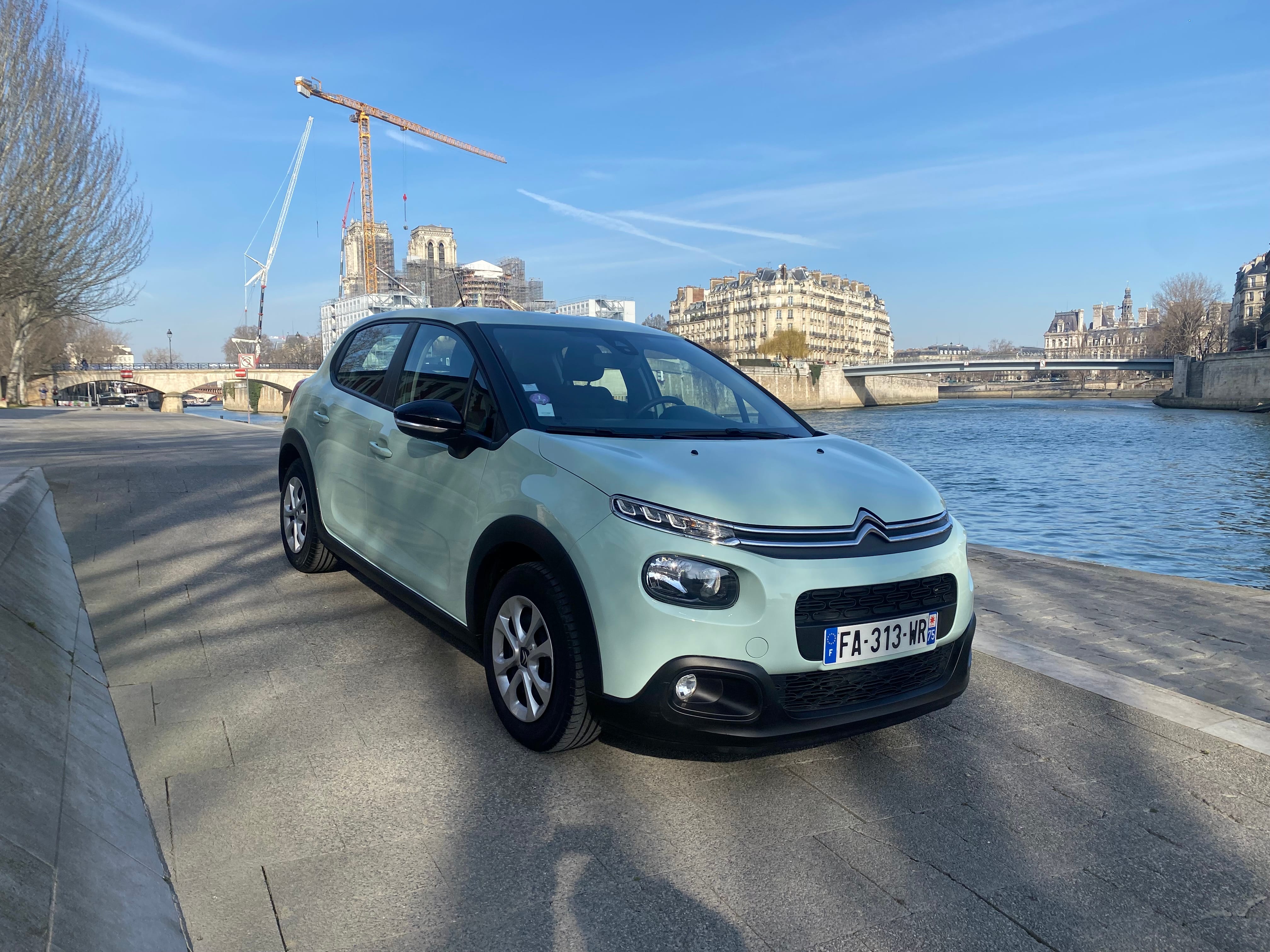Citroen C3 PAS CONCERNER AIRBAG/ Pont de sevré / Billancourt Métro 9 / Bluetooth, 2018, Essence 98