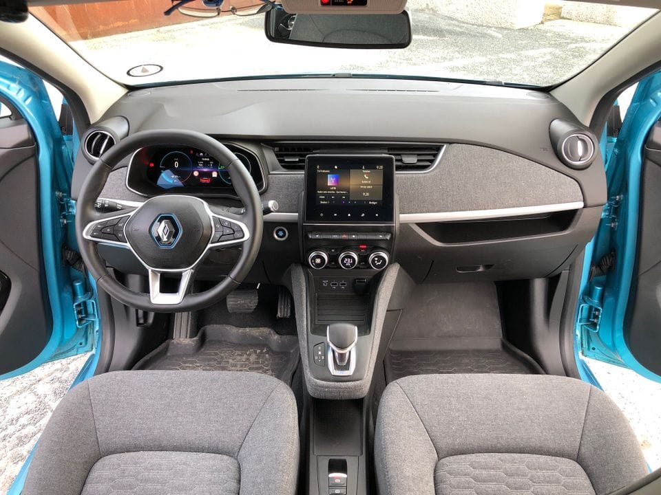 Renault ZOE ZE50 - Stort Batteri, WLTP 395KM, HurtigLading 50KW med Bluetooth audio