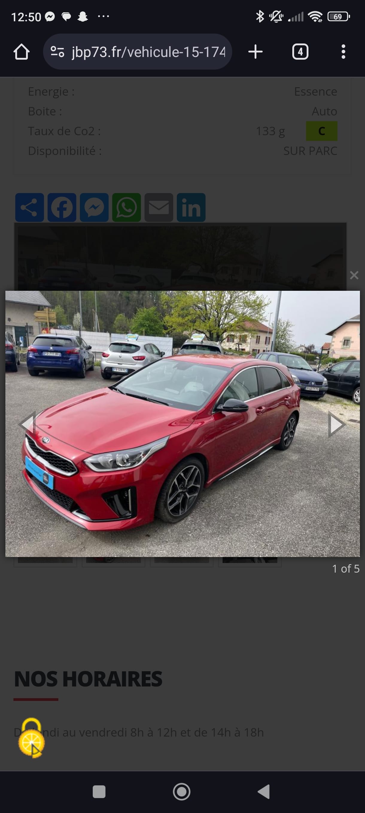 Kia Cee'd, 2021, Essence 95, automatique