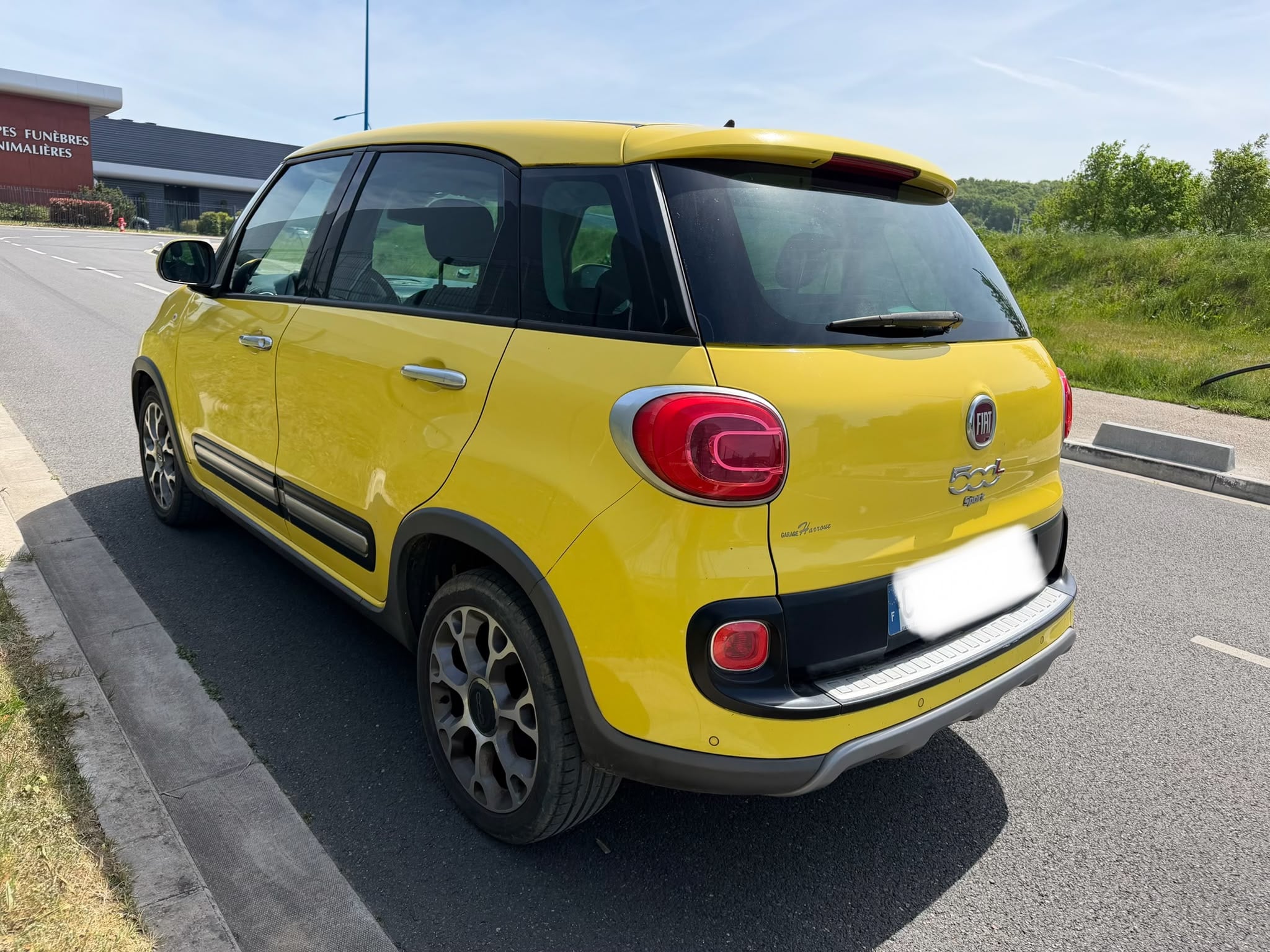 Fiat 500L 0,9 litre avec GPS