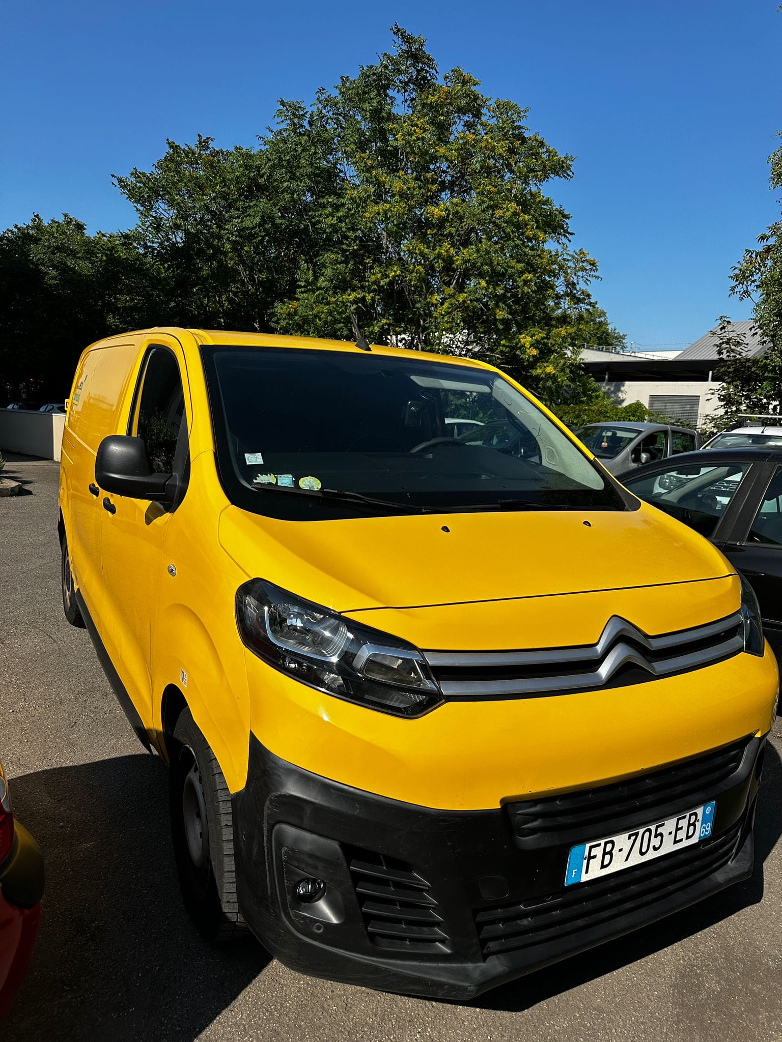 Citroen Jumpy mit Navigationsgerät