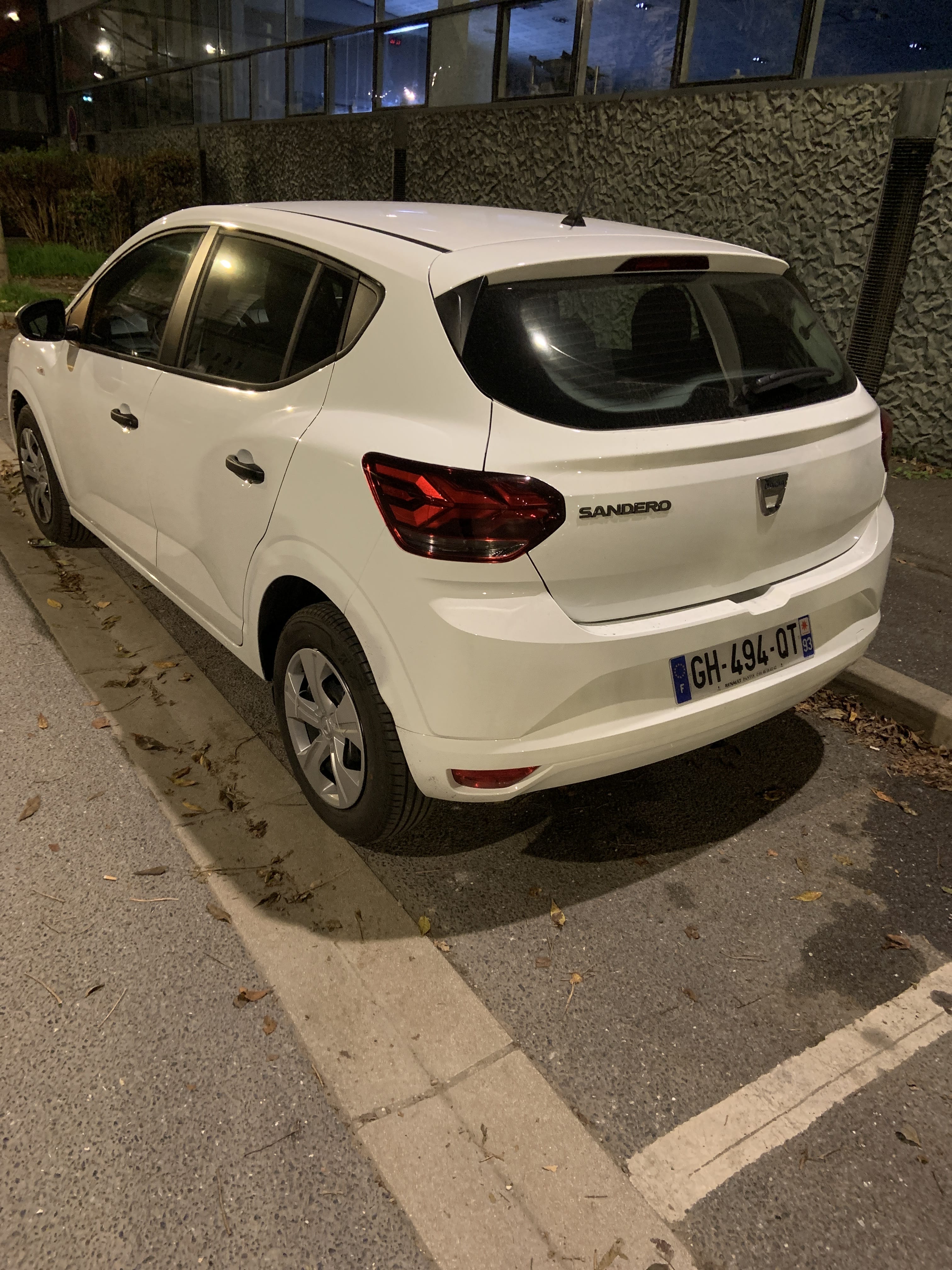 Dacia Sandero avec Régulateur de vitesse