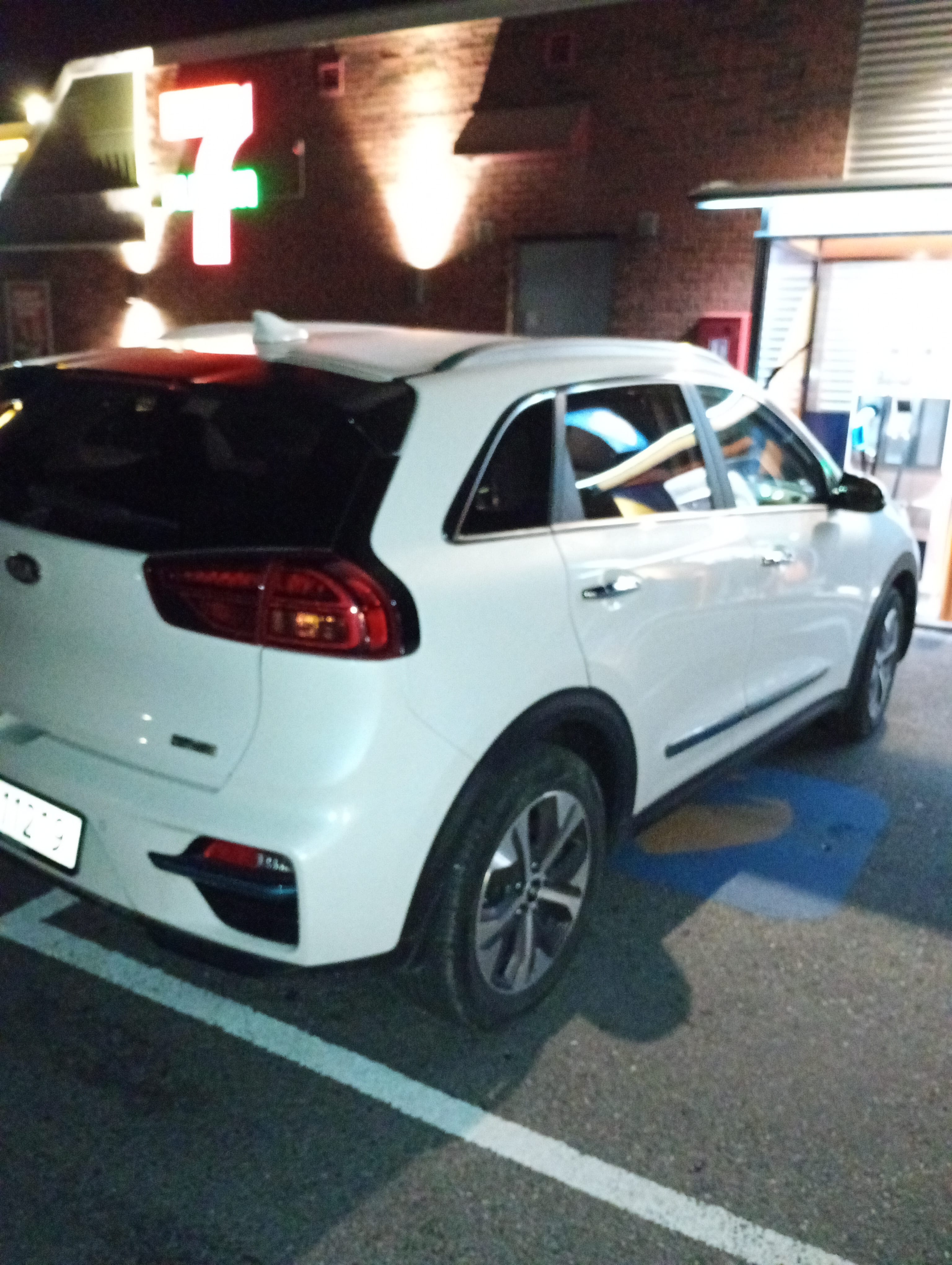 Kia Niro EV mit Navigationsgerät