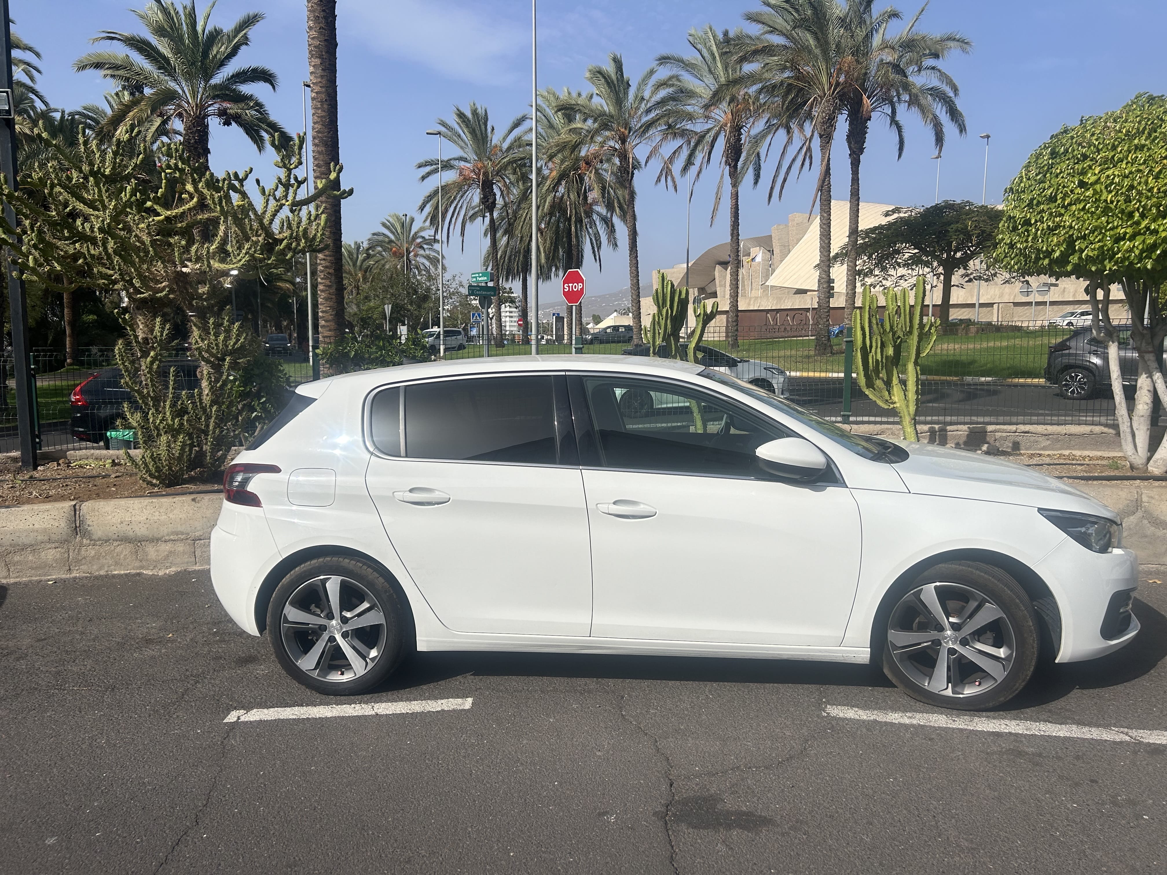 Peugeot 308 mit Rückfahrkamera