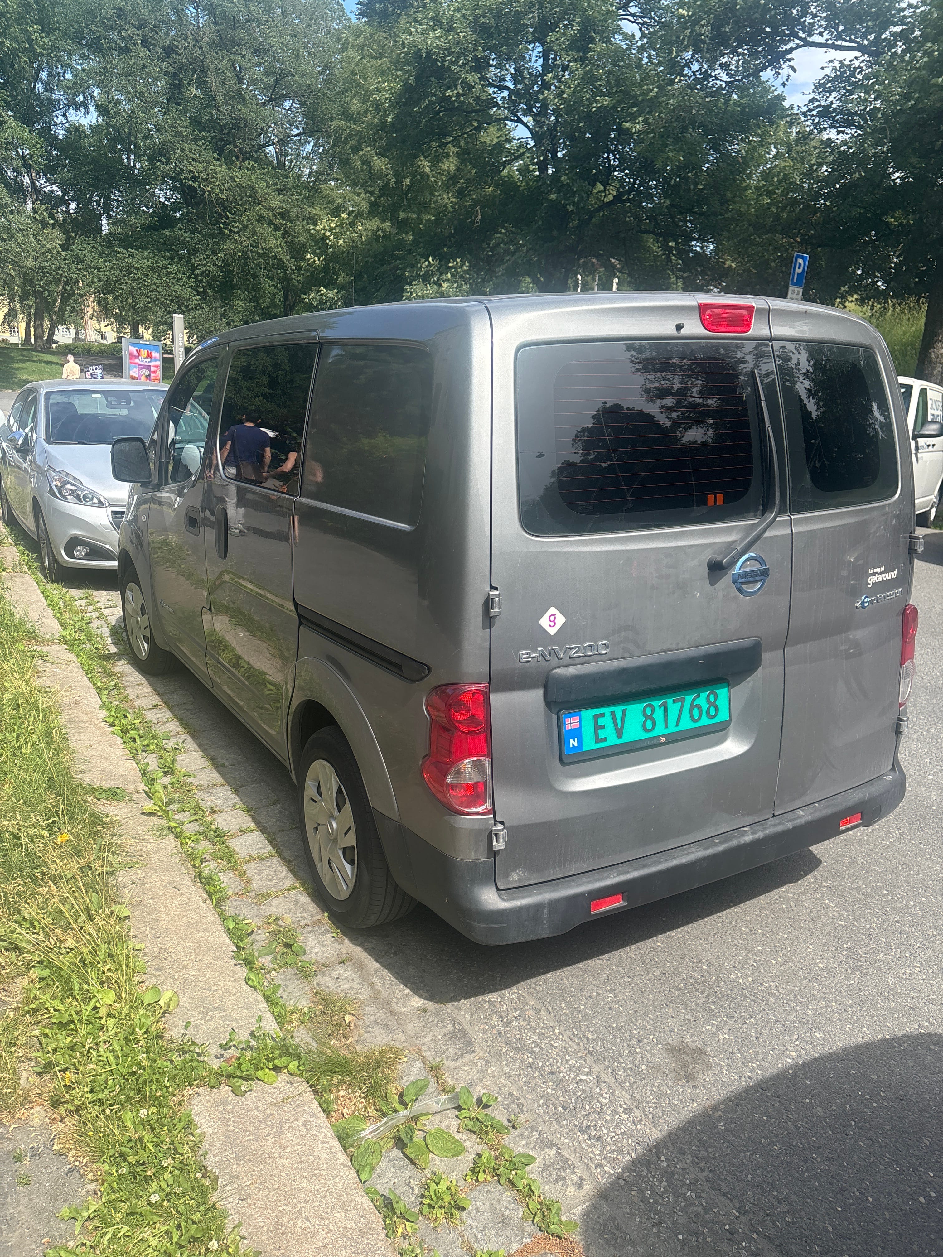 Nissan e-NV200 Varebil 4 - 40kWh (200km rekkevidde).... mit Rückfahrkamera