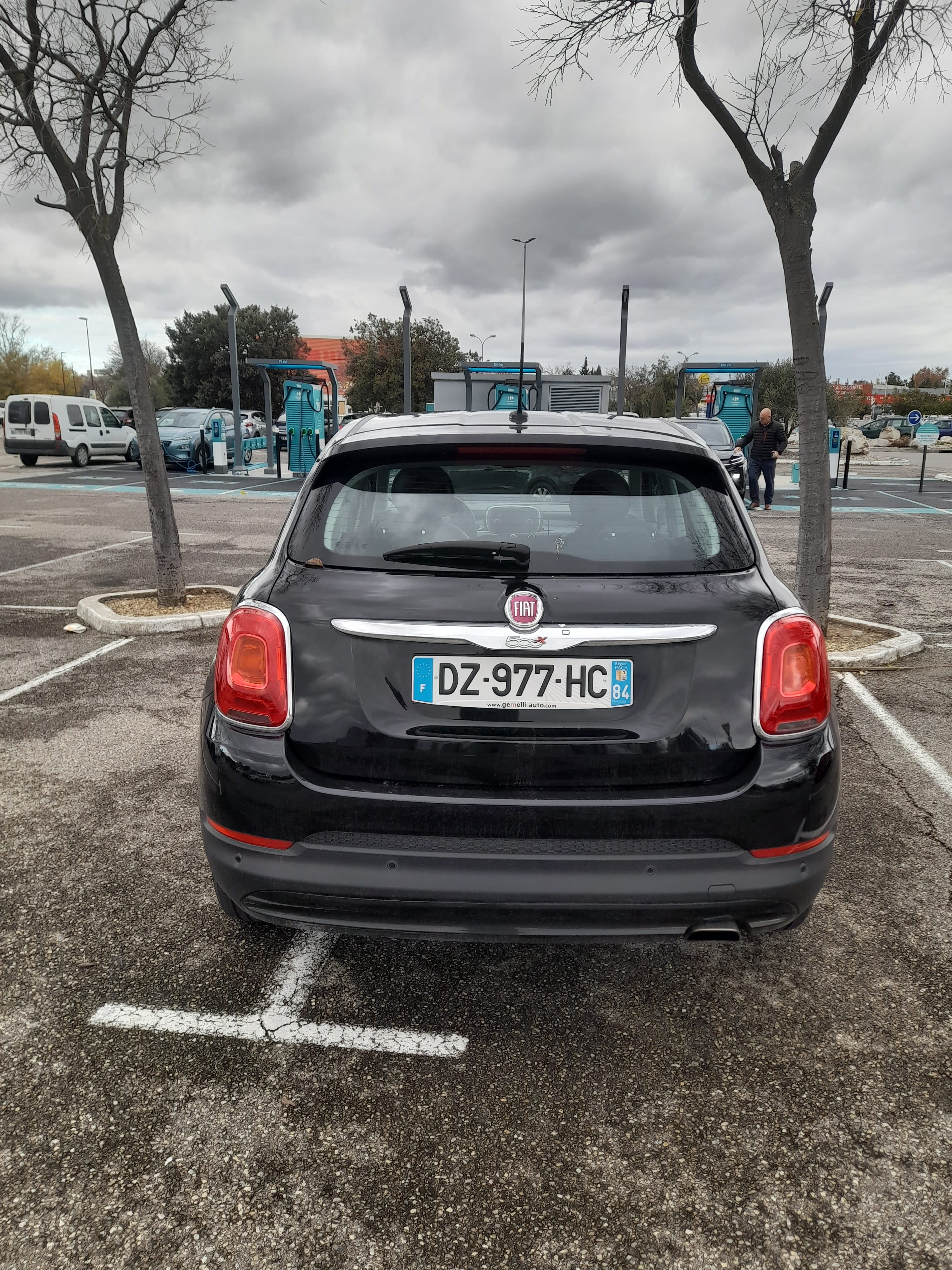 Fiat 500 X avec Siège bébé