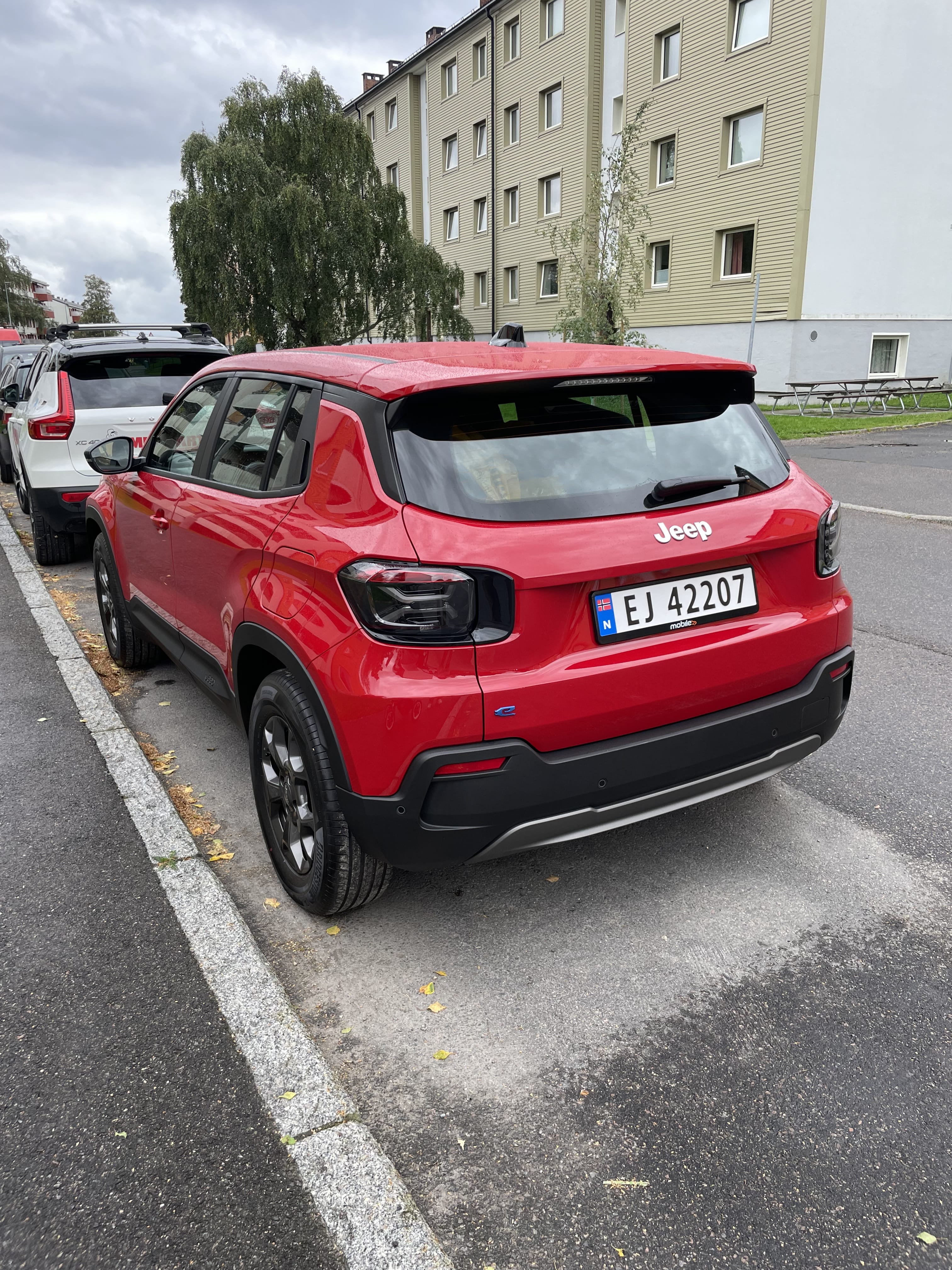 Jeep Avenger Electric med Aircondition
