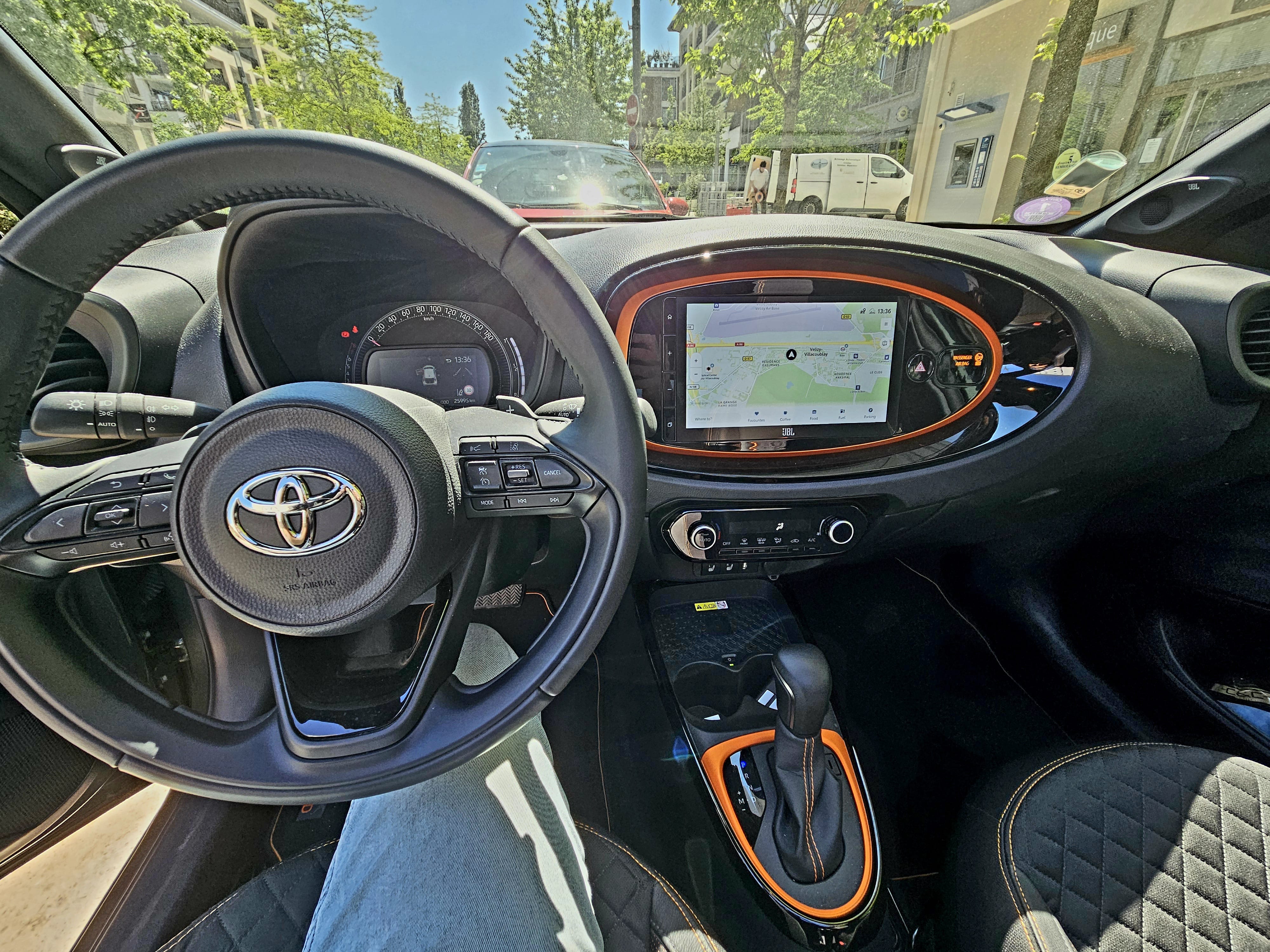 Toyota Aygo X avec GPS