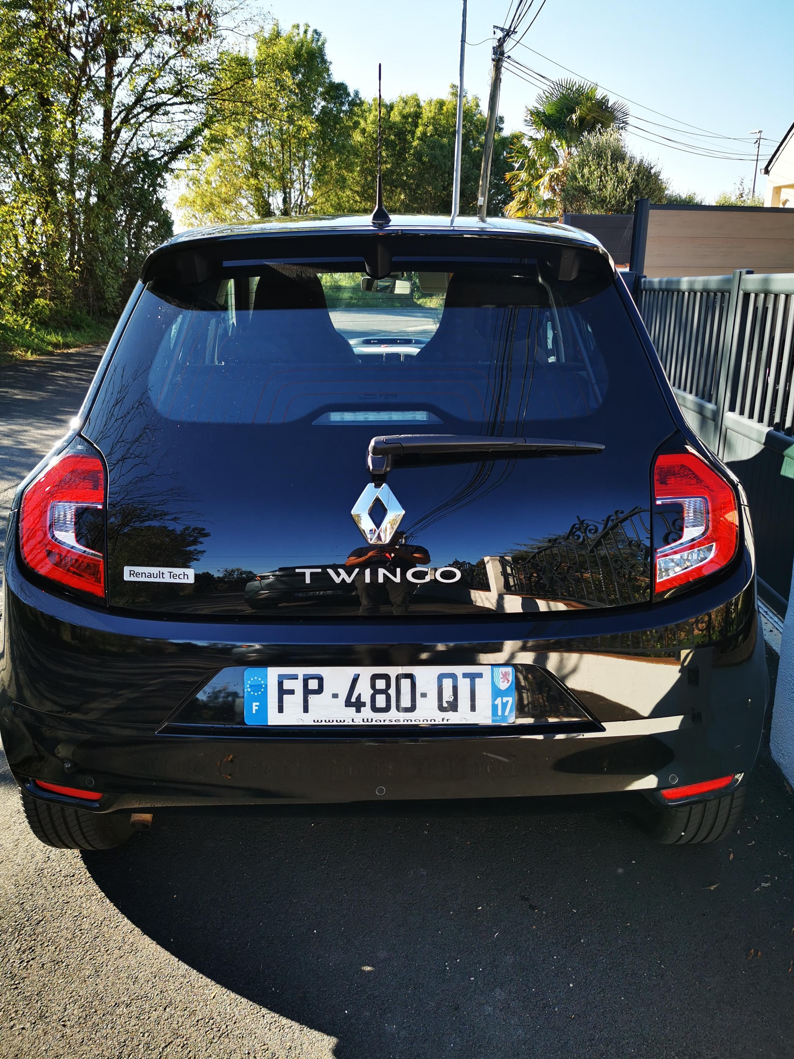 Renault Twingo III avec Régulateur de vitesse