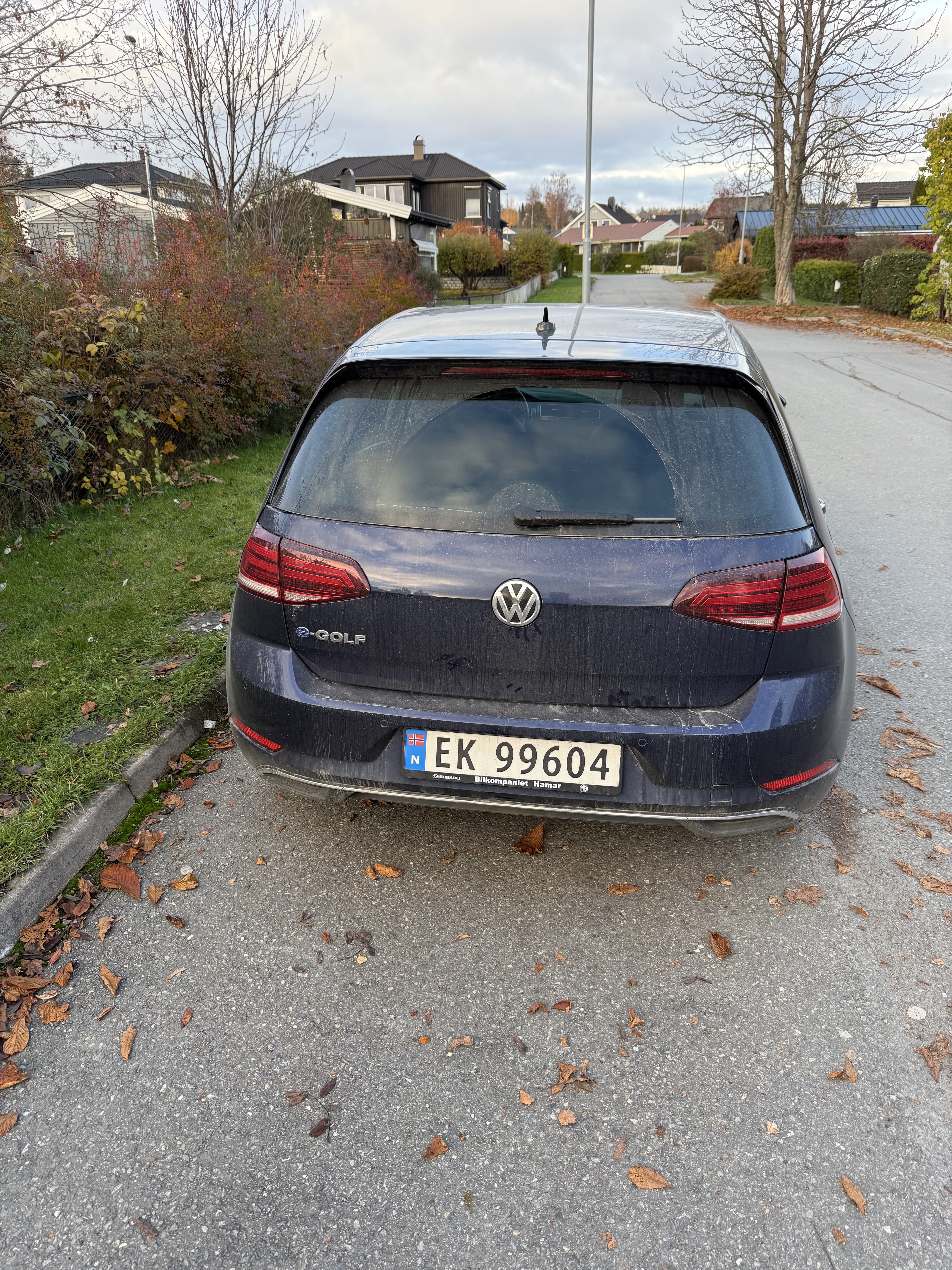 Volkswagen e-Golf med GPS