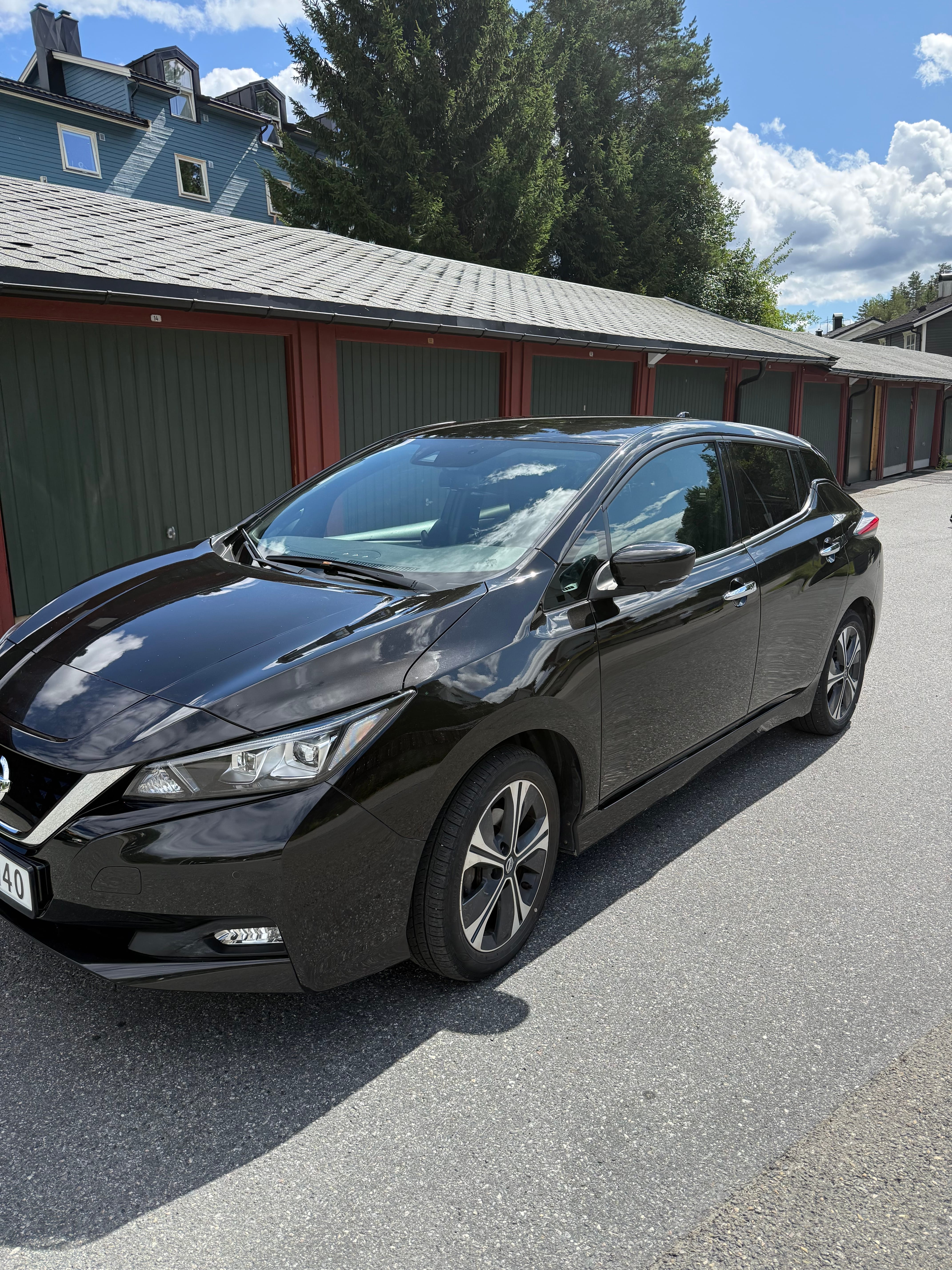 Nissan Leaf med Ryggekamera