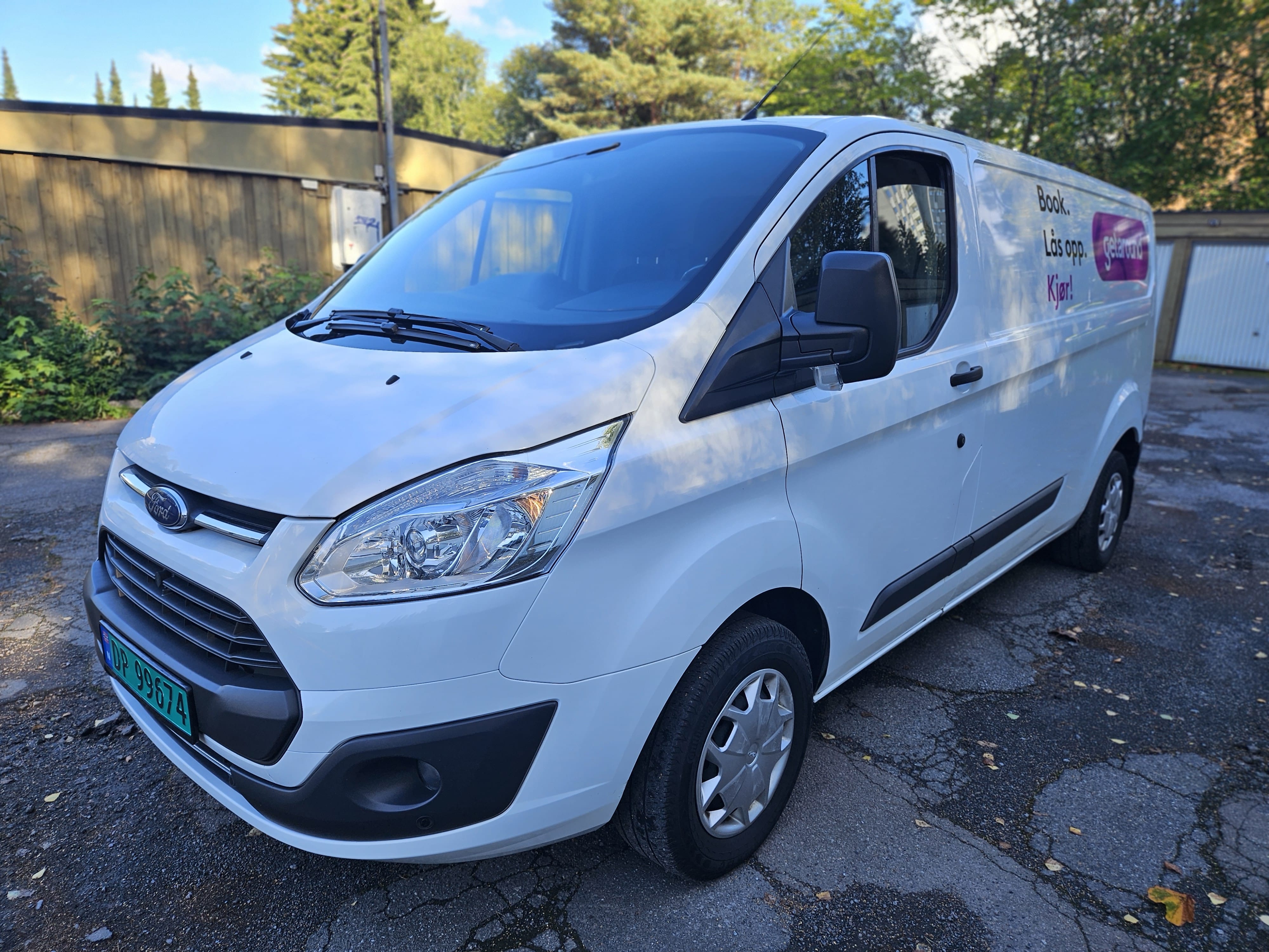 Ford Transit Custom Varebil med egen parkeringsplass., 2016, Diesel