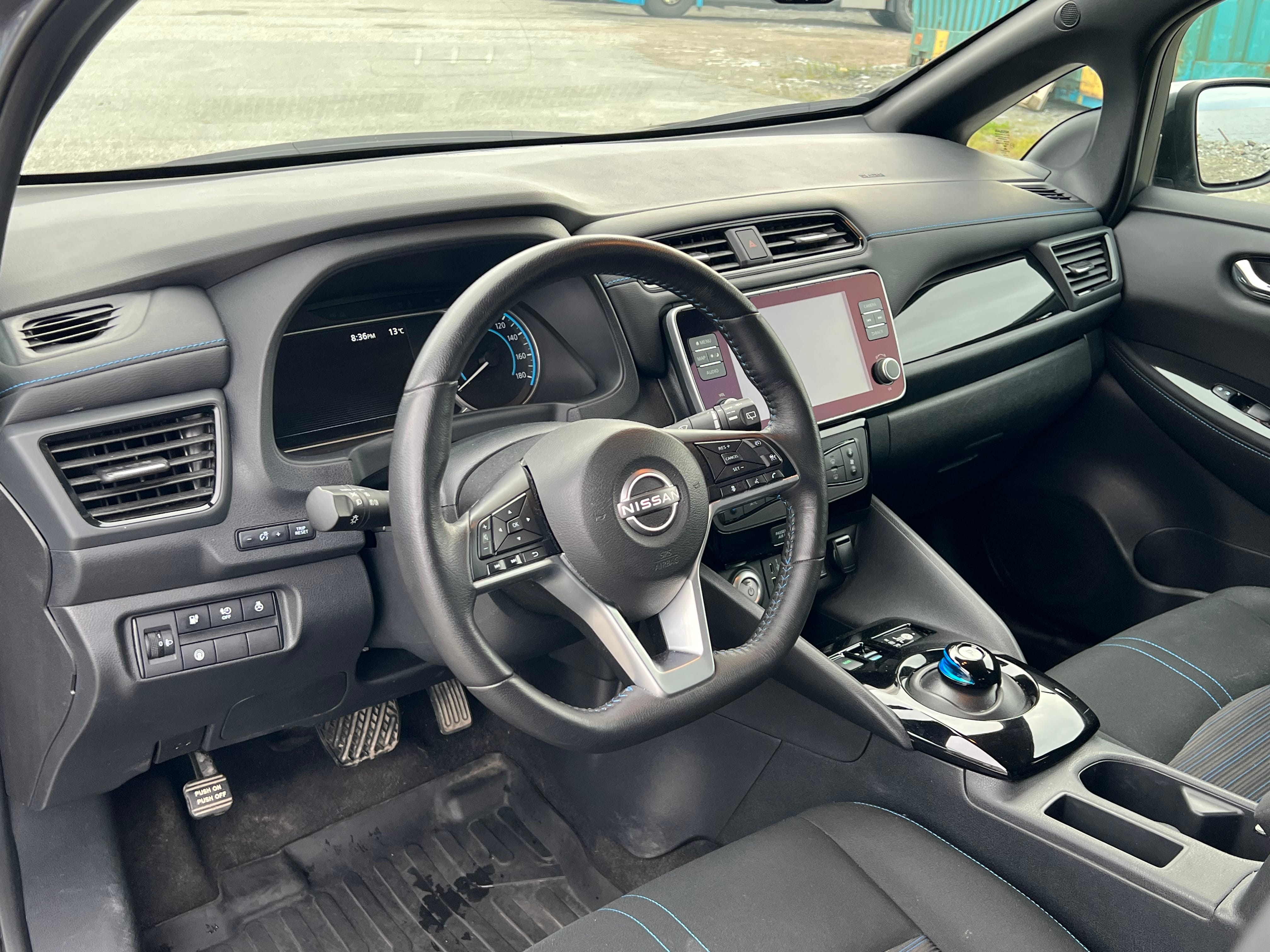 Nissan Leaf med GPS